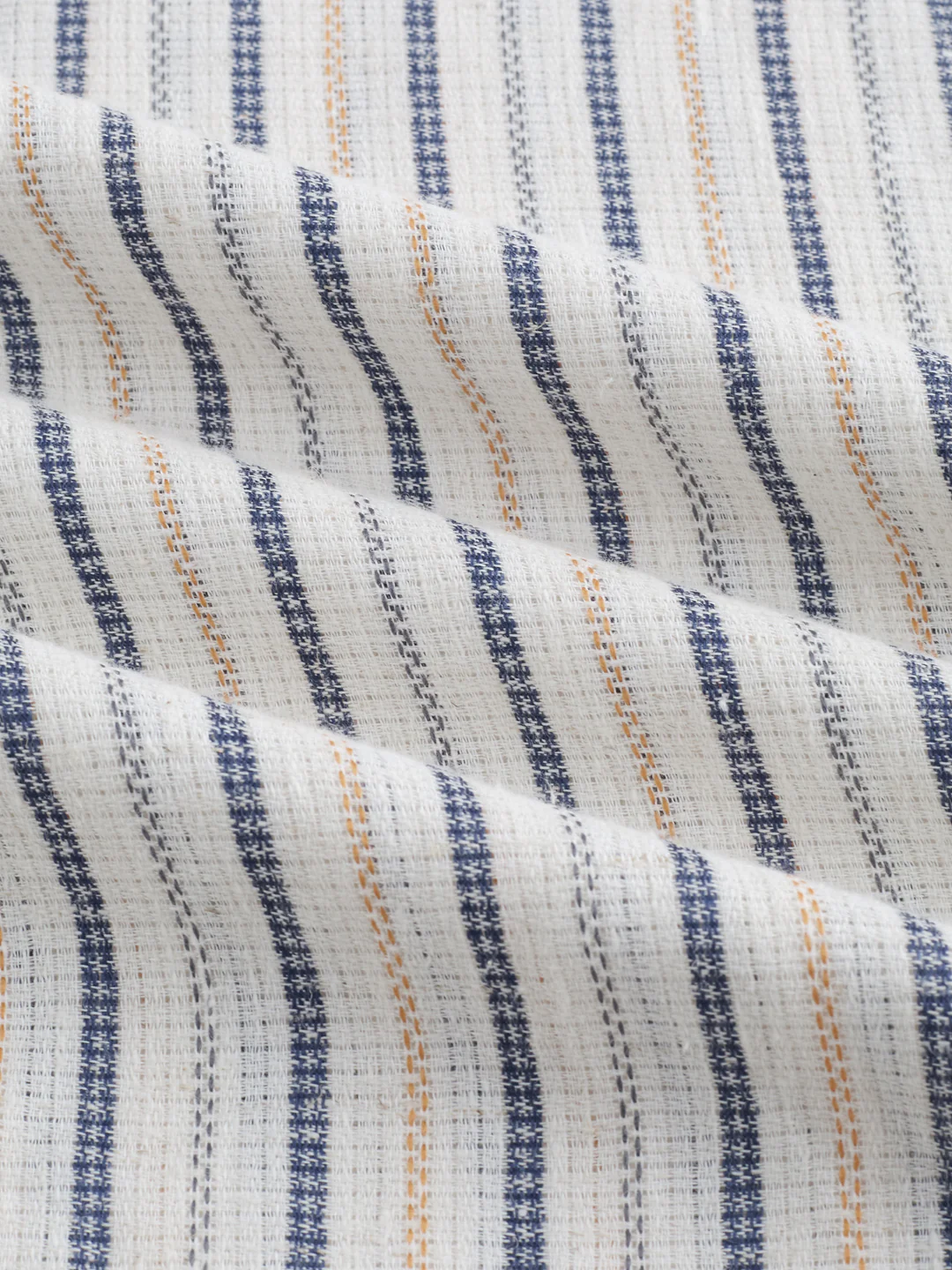 Delicate Micro Stitch Multicolor Stripe Kurta - Image 3