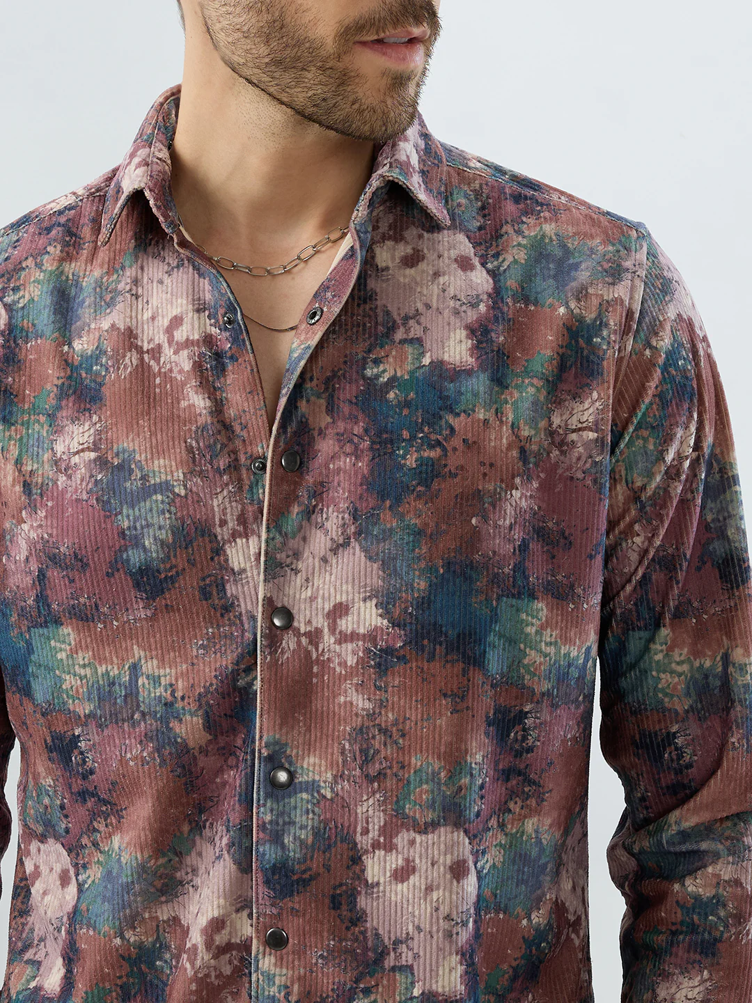Desert Mirage Washed Corduroy Shirt - Image 3