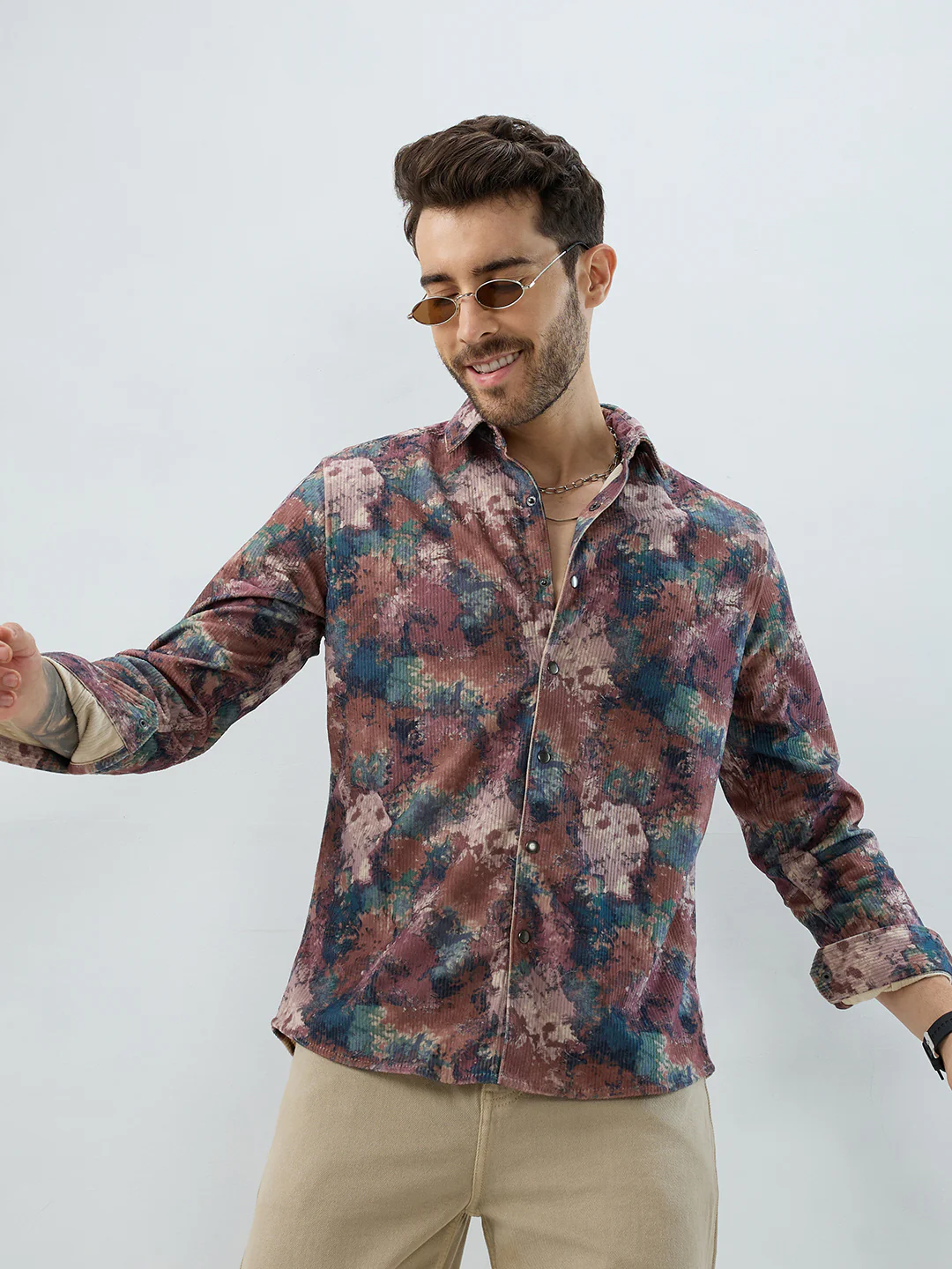 Desert Mirage Washed Corduroy Shirt - Image 4