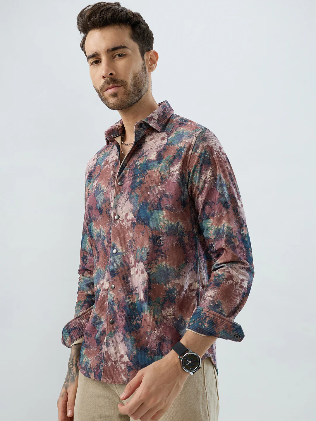 Desert Mirage Washed Corduroy Shirt - Image 6