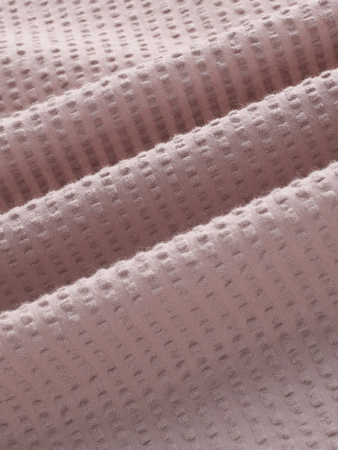 Dusty Rose Seersucker Boxy Fit Crop Shirt - Image 8