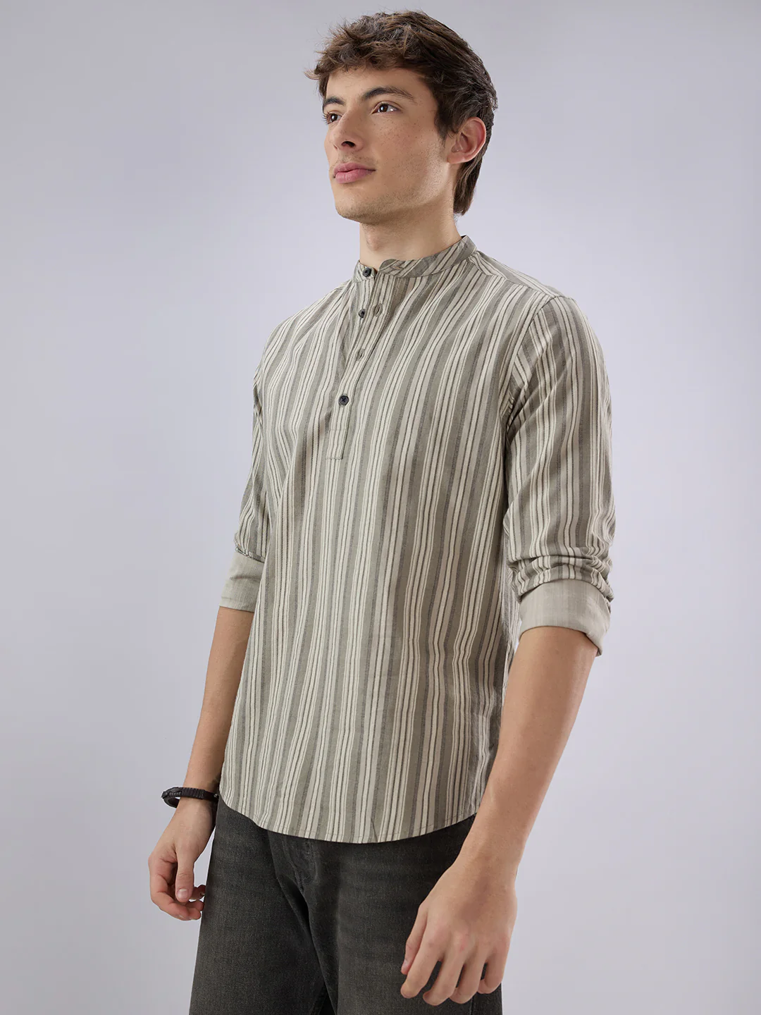 Elegant Grey Multicolor Kurta - Image 6