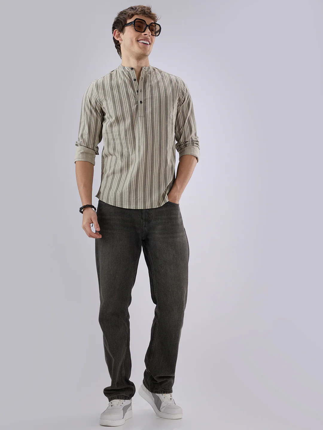Elegant Grey Multicolor Kurta - Image 8