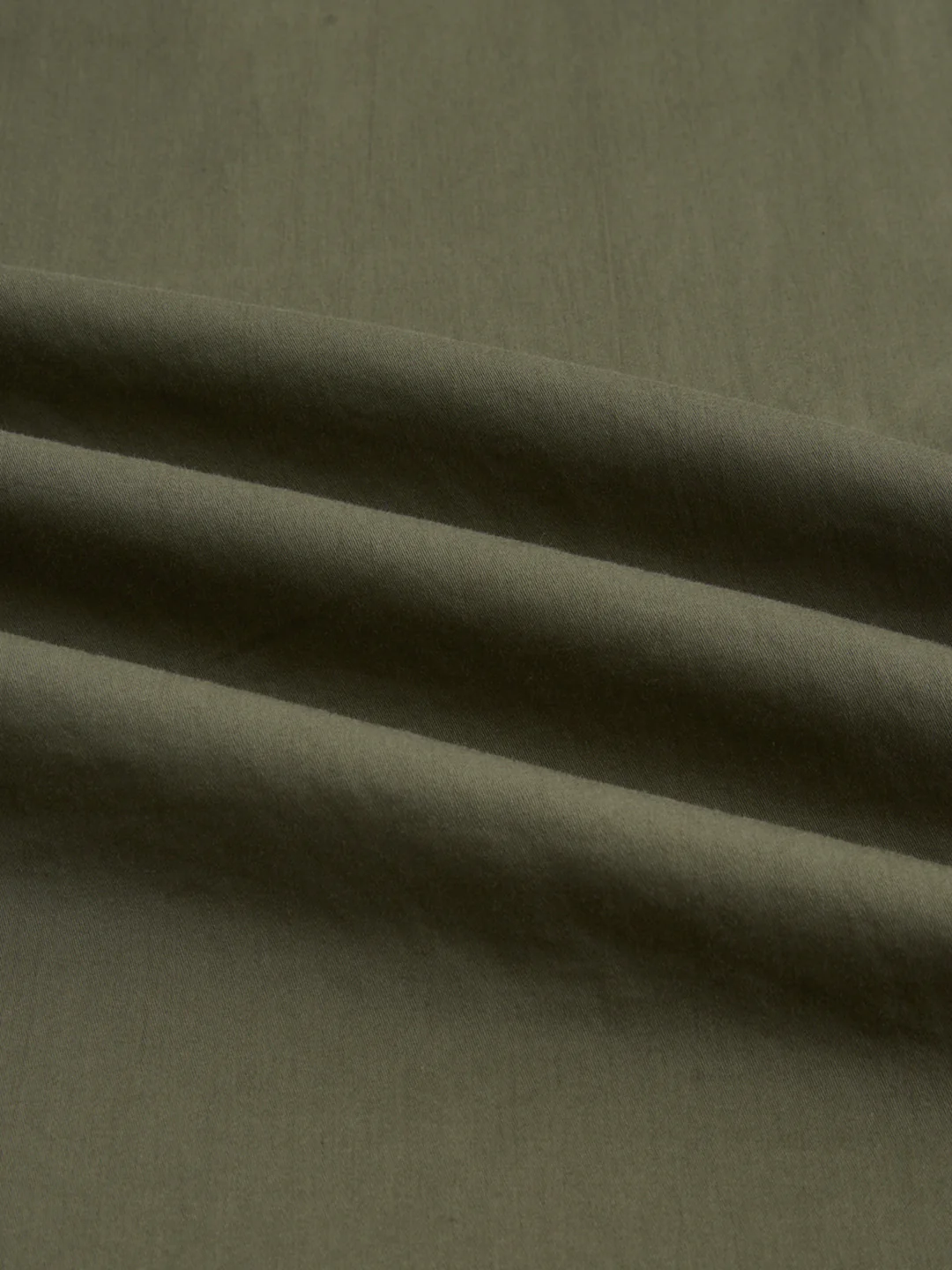Elegant Olive Poplin Kurta - Image 3