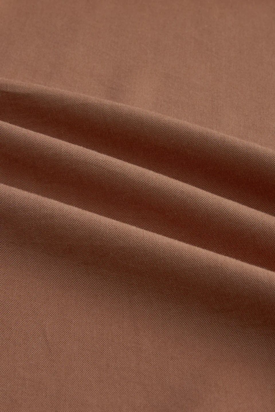 Elegant Warm Rust Oxford Shirt - Image 3