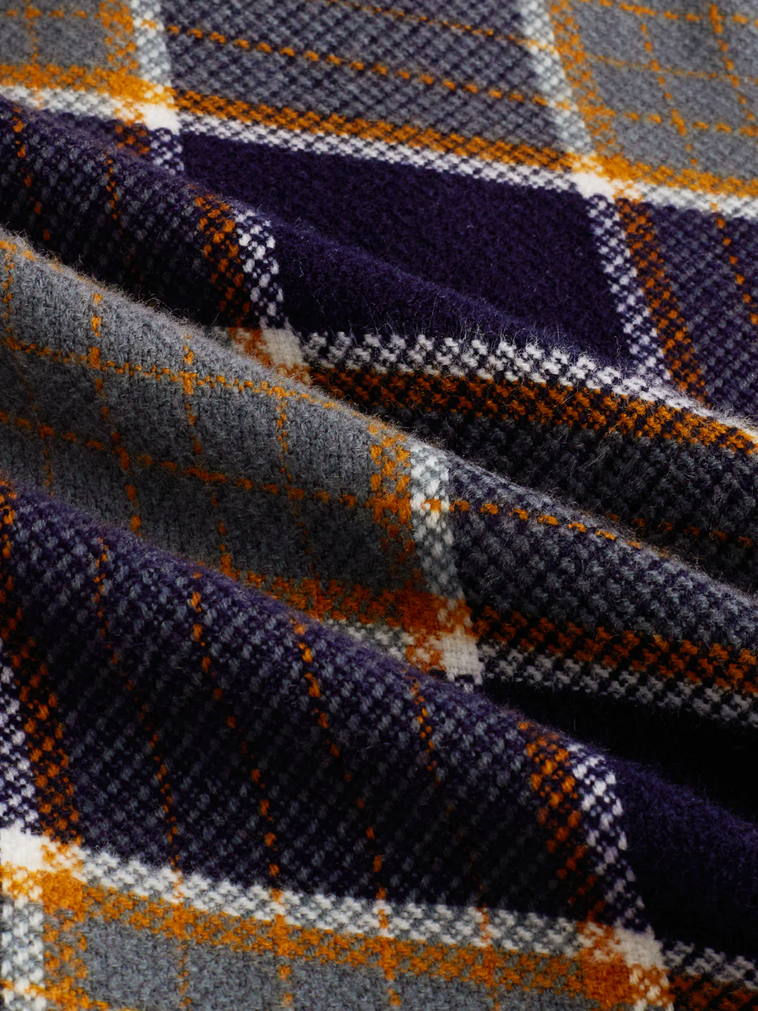 Elevated Multicolor Checks Double Pocket Flannel Shirt - Image 9
