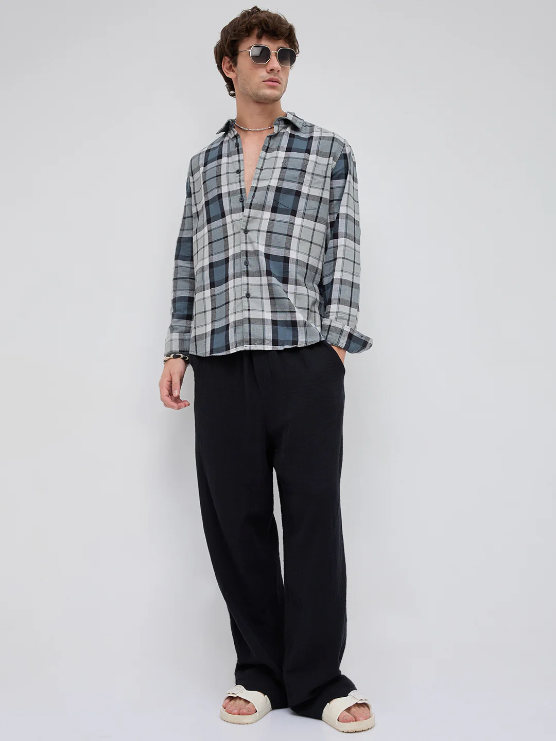 Evergreen Elite Cyber Grid Shirt - Image 8