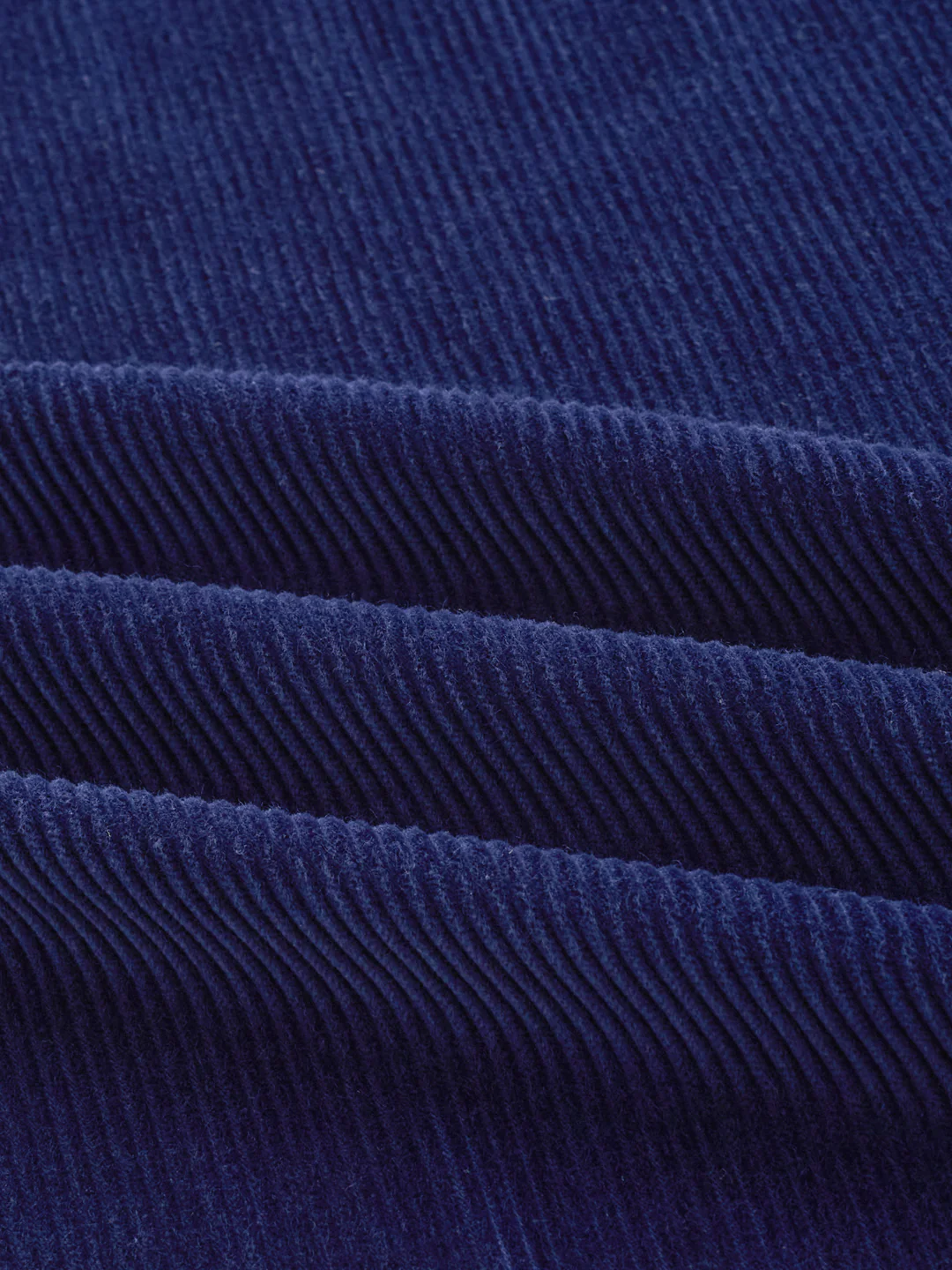 Exquisite Navy Corduroy Double Pocket Oversized Shacket - Image 8