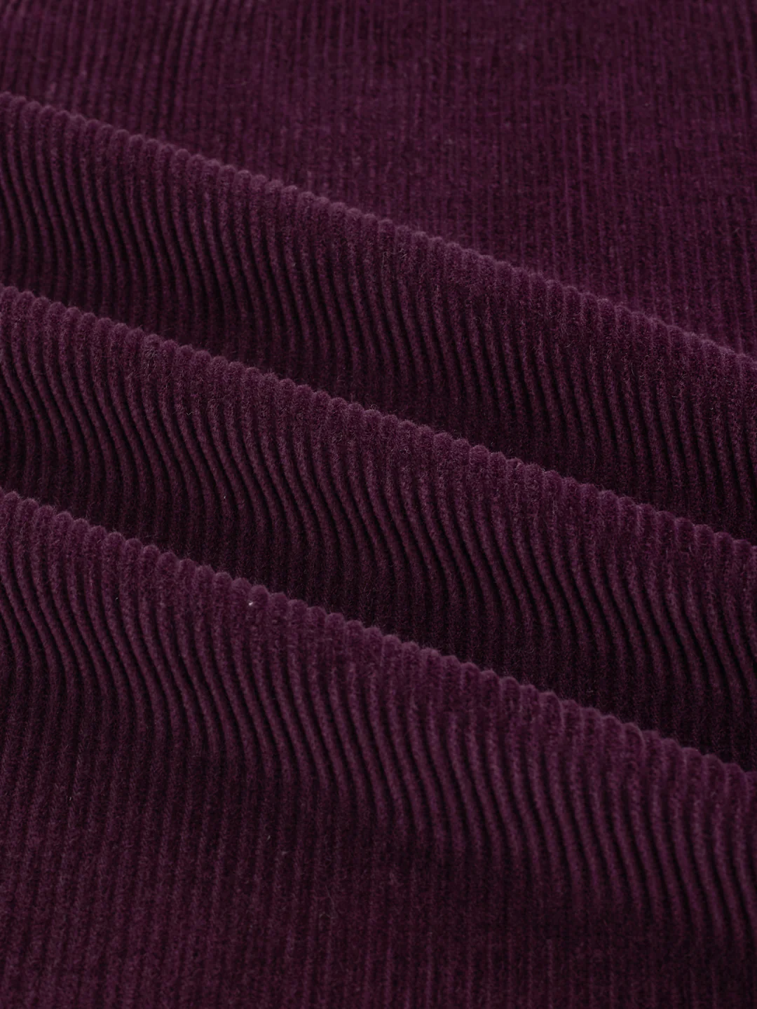 Exquisite Wine Corduroy Double Pocket Oversized Shacket - Image 9