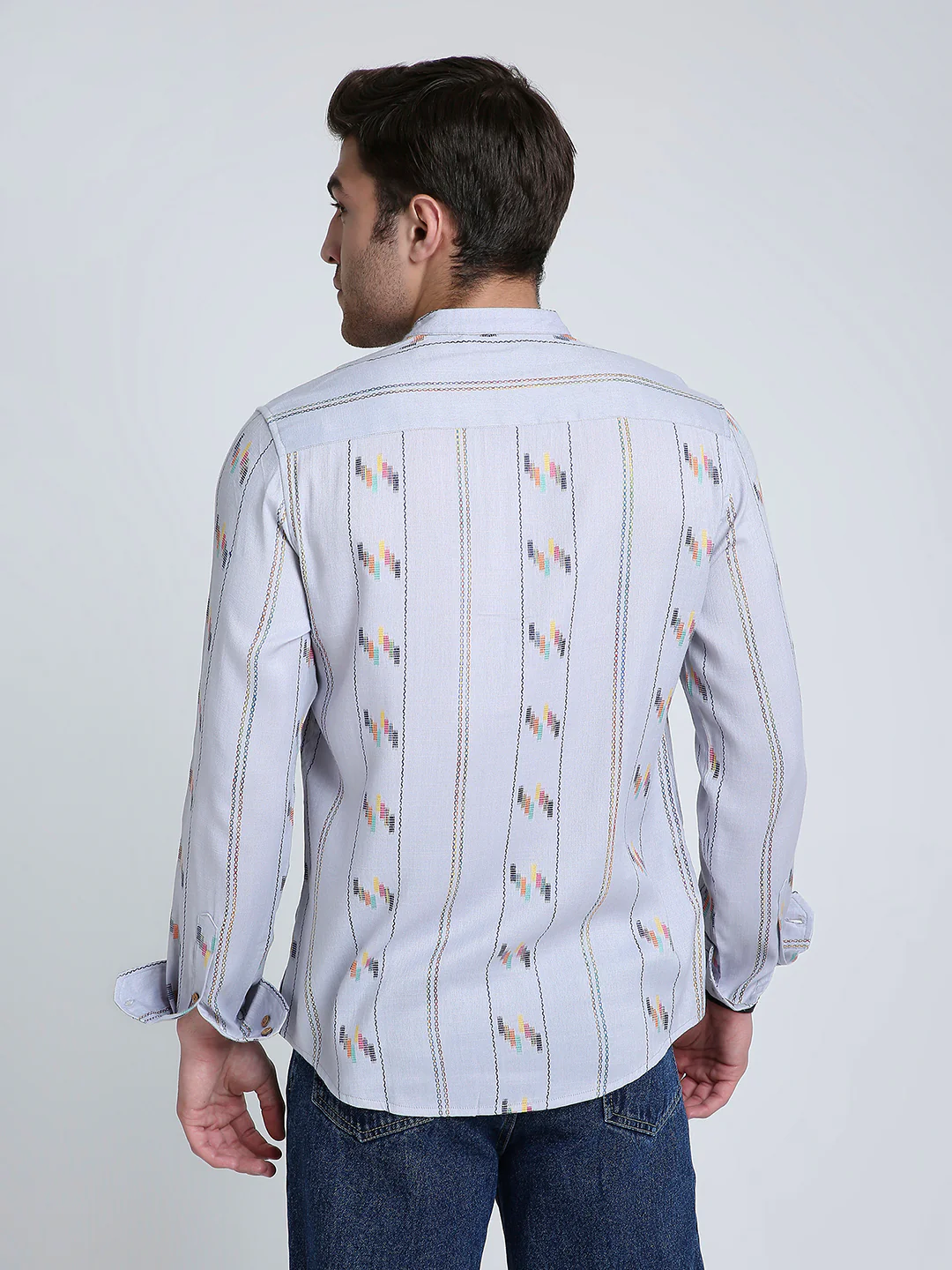 Grey Canvas Threadplay Kurta - Image 6