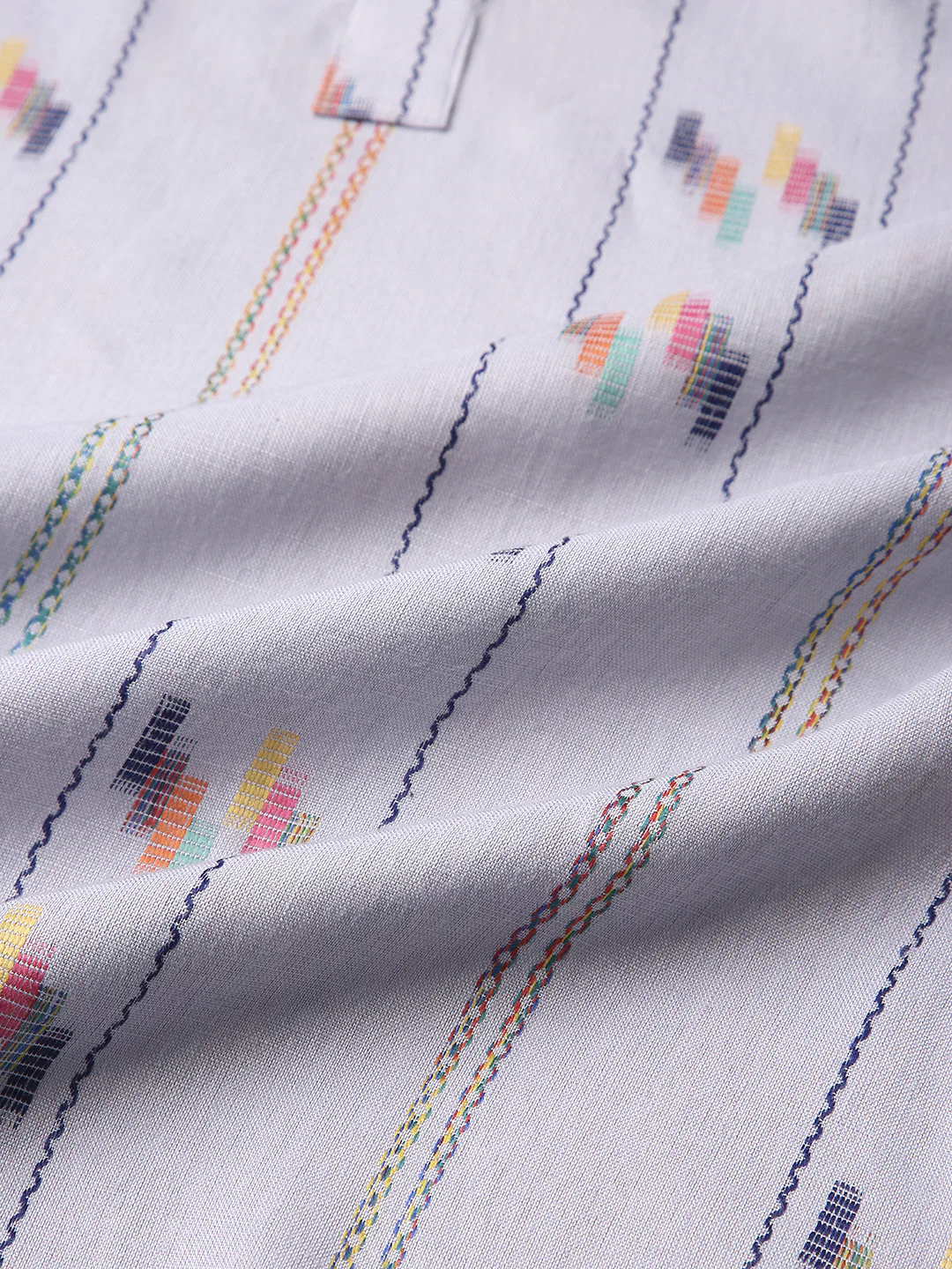 Grey Canvas Threadplay Kurta - Image 8