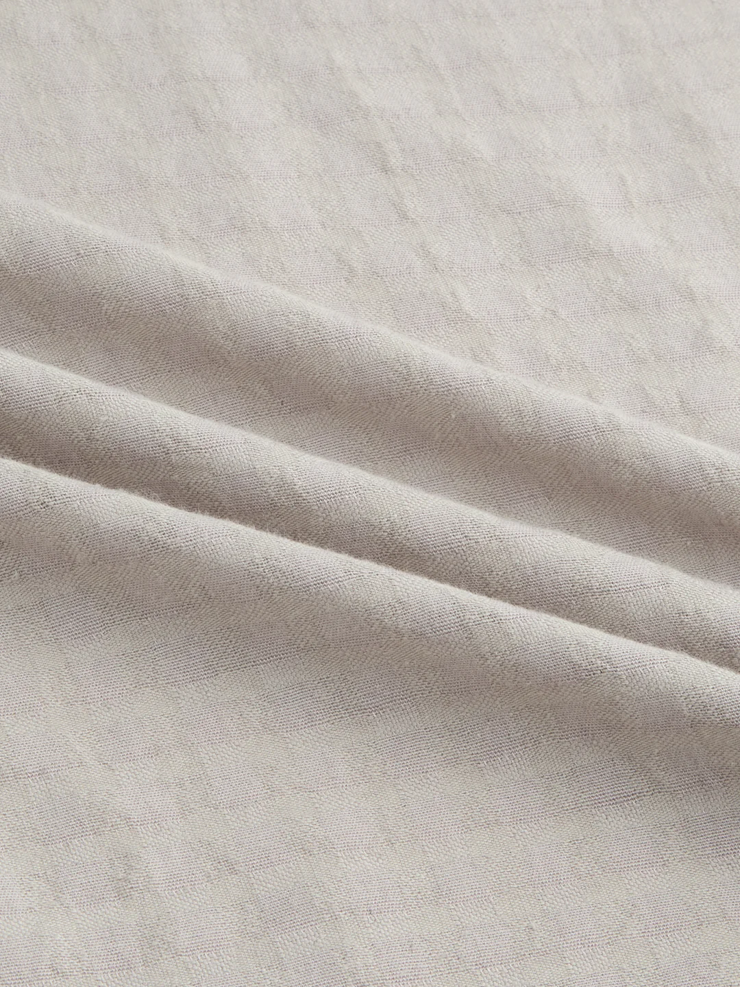 Grey Horizontal Striped Textured Shirt - Image 3