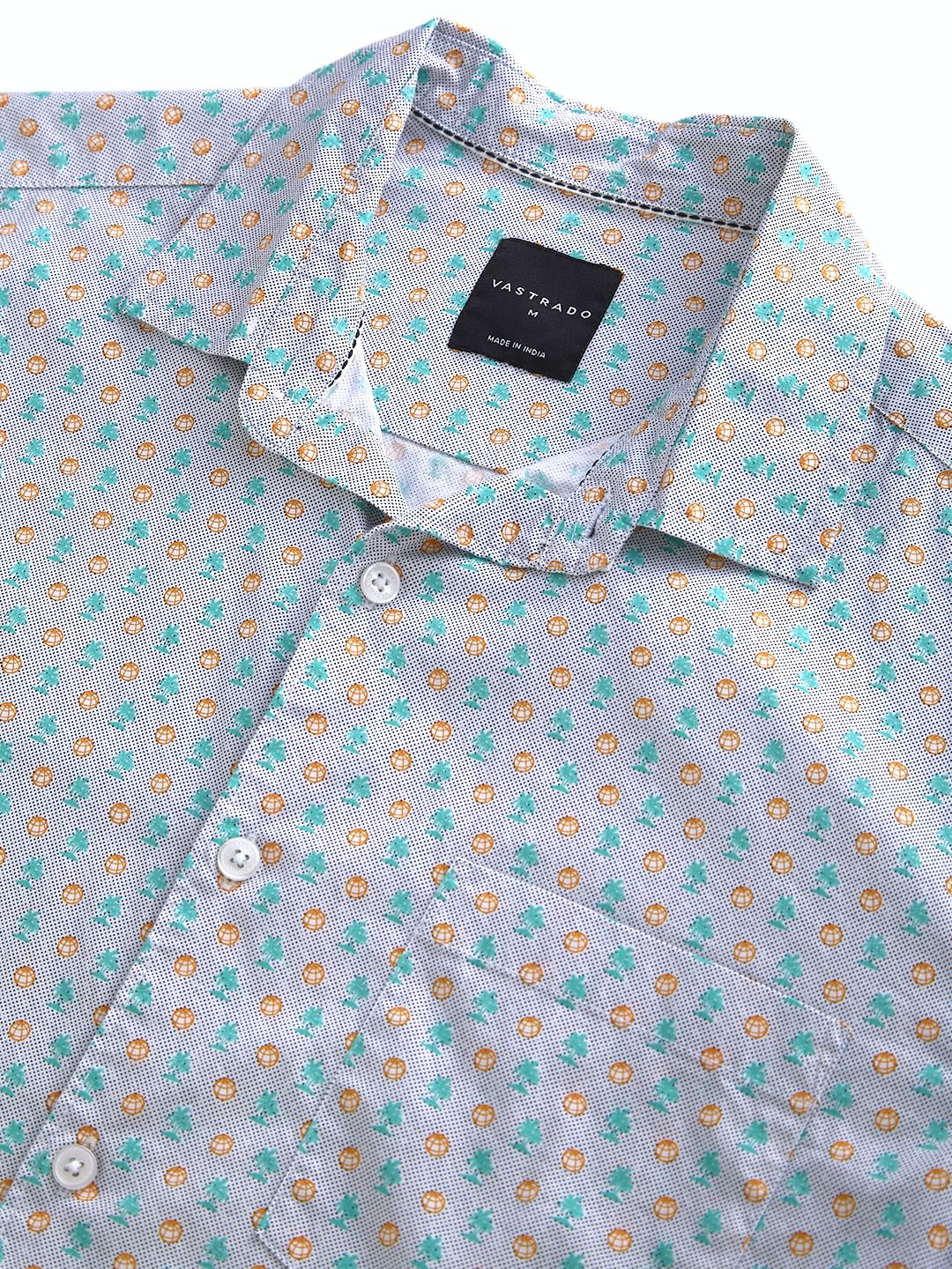 Grey Printed Shirt - Image 9