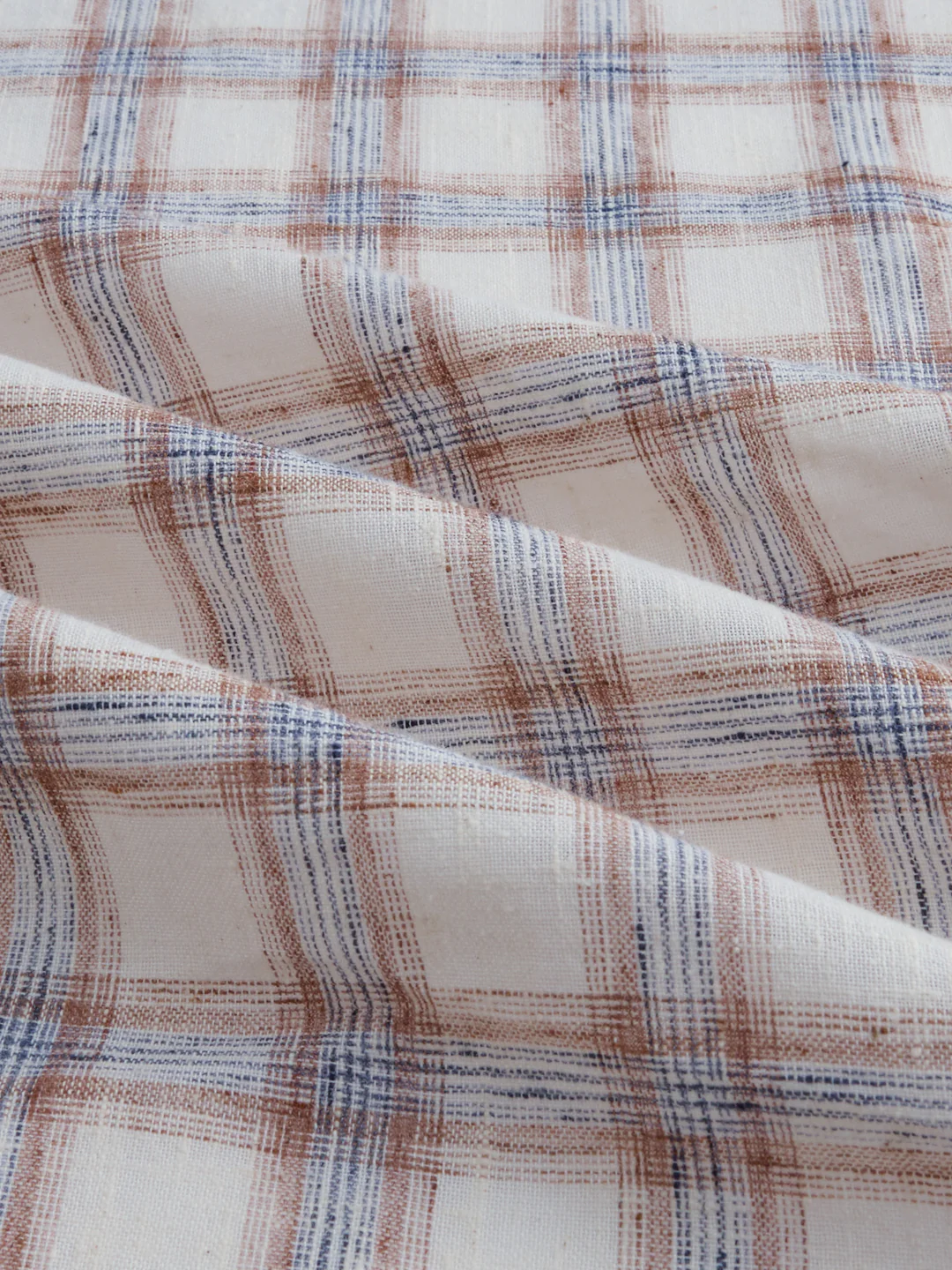 Intricate Brown Box Checks Shirt - Image 3