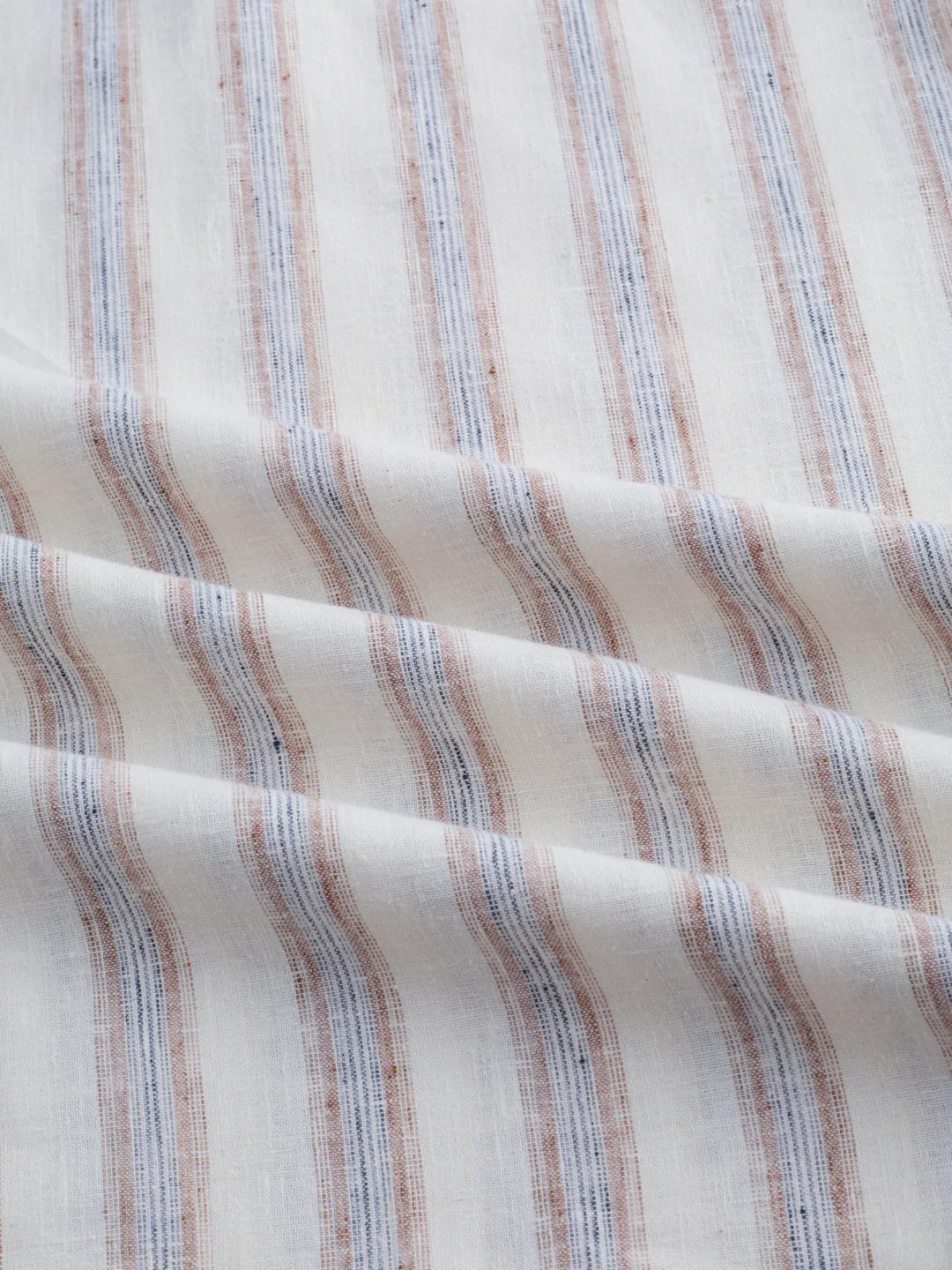 Ivory Multi Line Vertical Striped Kurta - Image 9