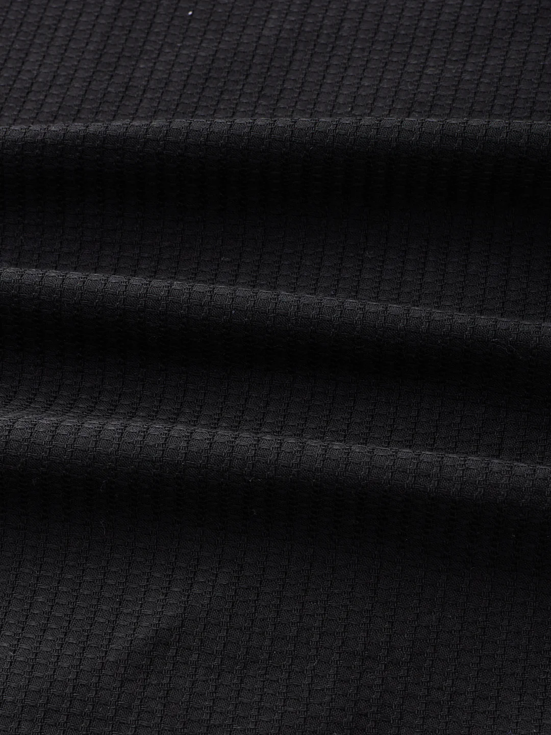 Jade Black Textured Knit Shirt - Image 9