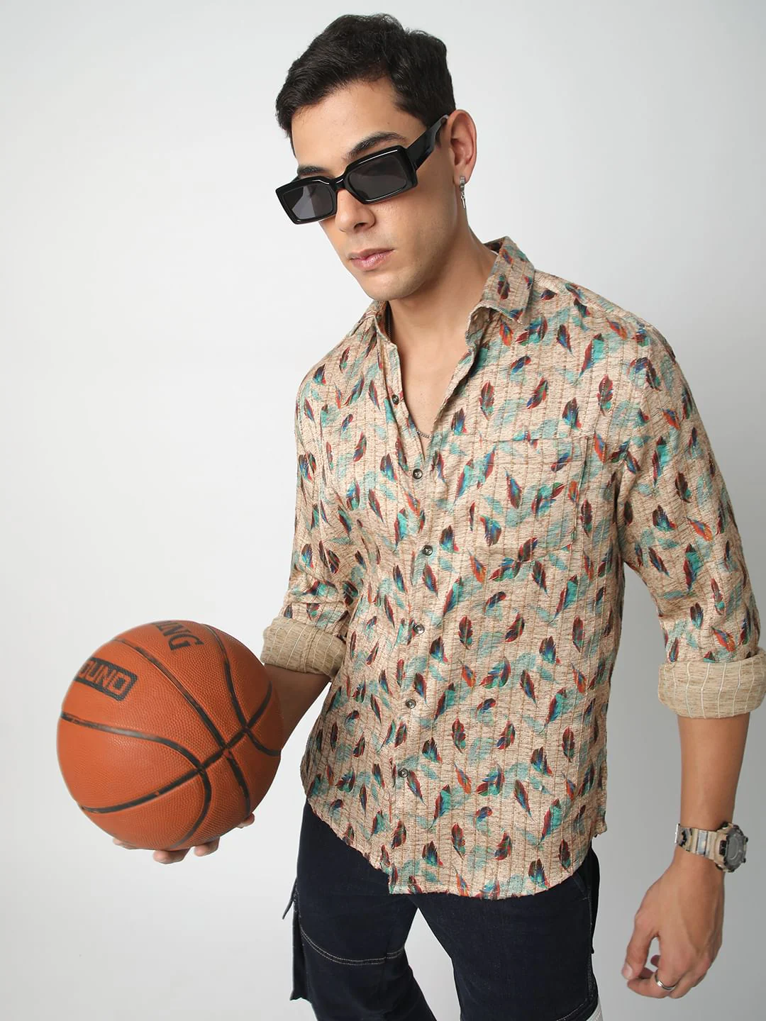 Jamboree Feathery Striped Shirt - Image 2