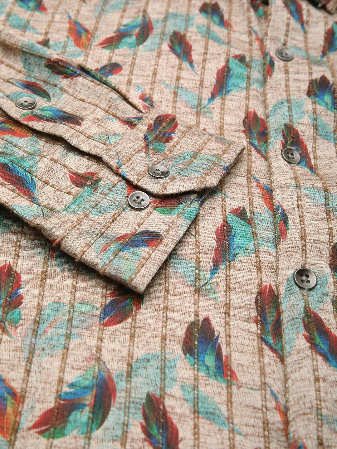 Jamboree Feathery Striped Shirt - Image 8