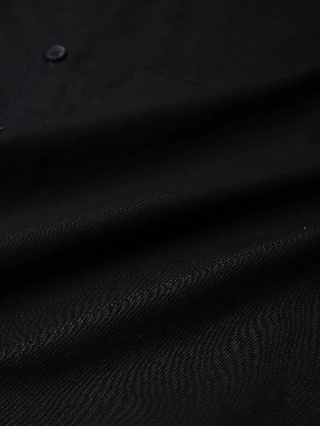 Jet Black Essentials Slub Shirt - Image 8