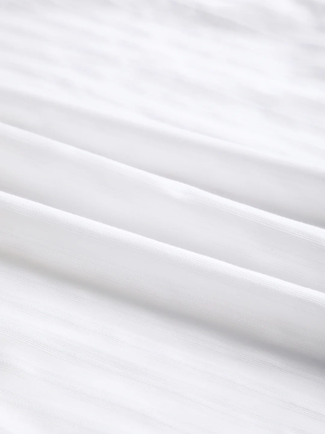 Luminous Pearl White Striped Kurta - Image 8