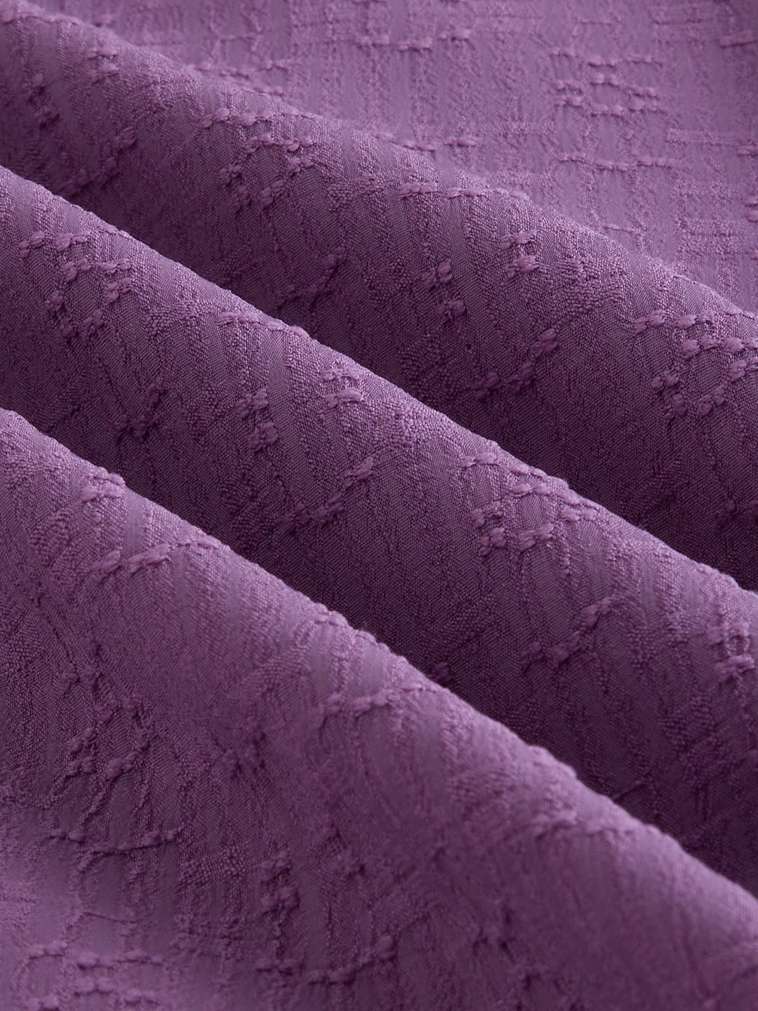 Luxury Purple Refined Textured Kurta - Image 9