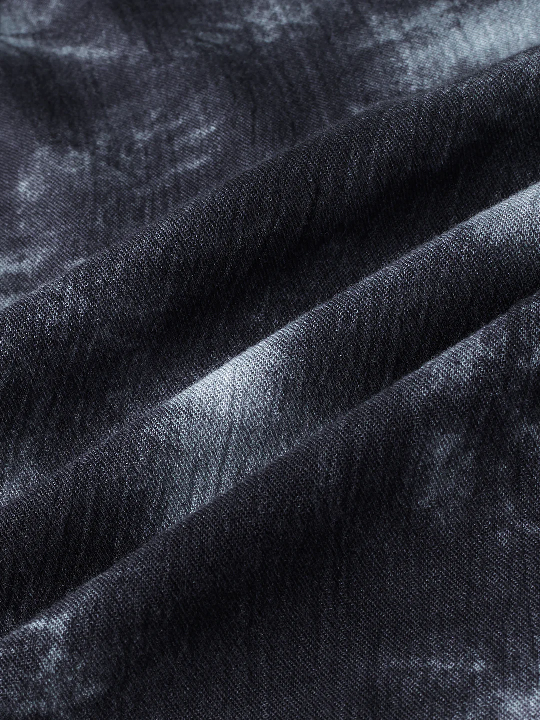 Midnight Mist Tie-Dye Boxy Fit Crop Shirt - Image 10