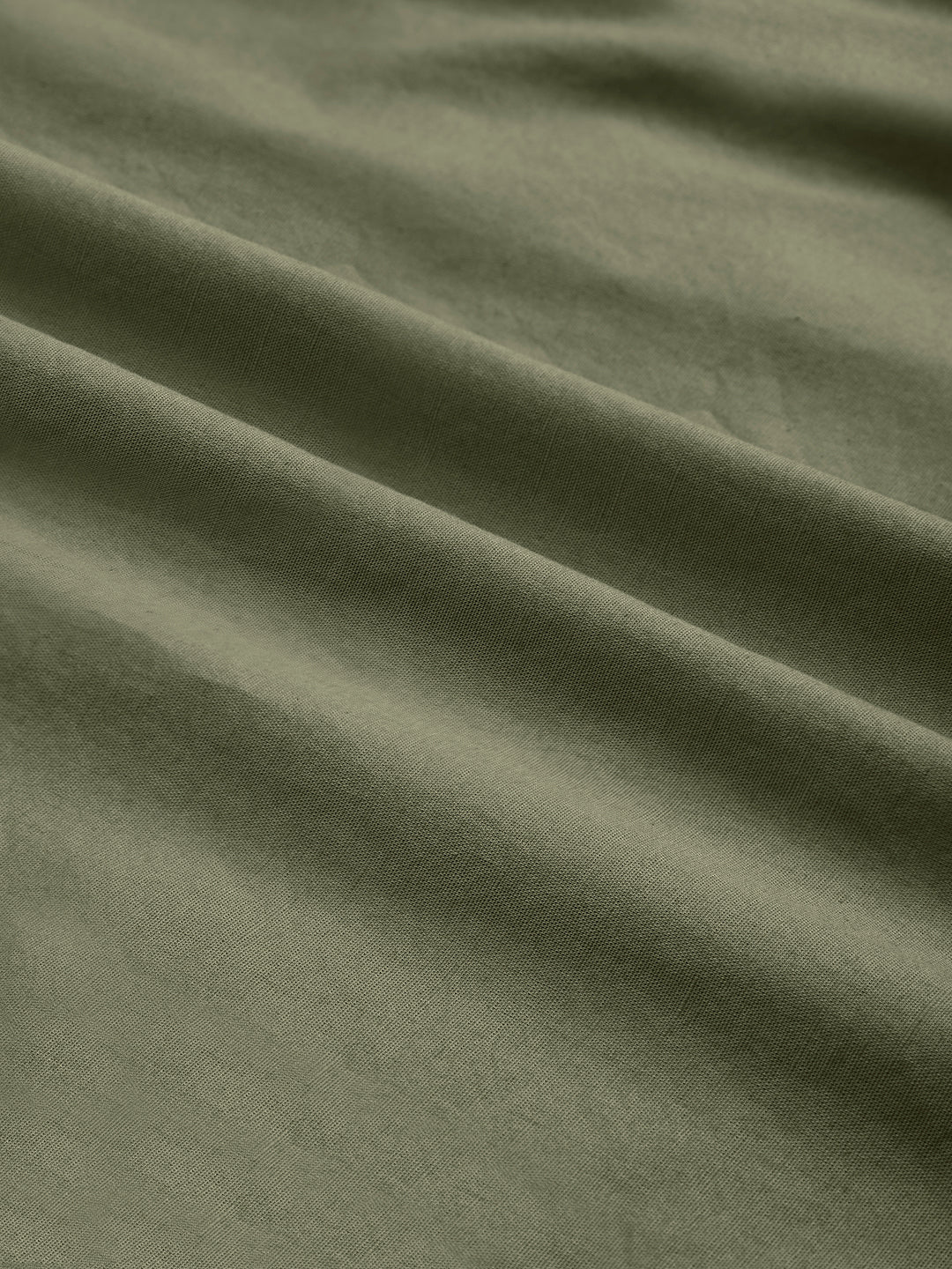 Minimal Olive Haze Everyday Shirt - Image 8