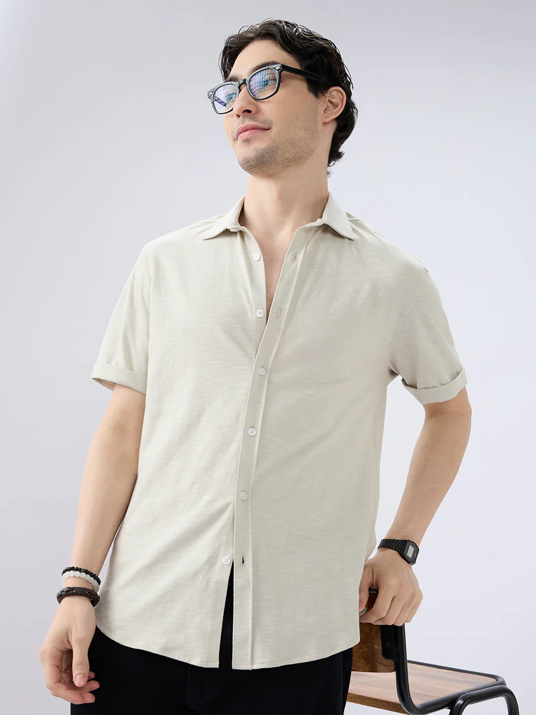Moon Grey Everyday Shirt - Image 4