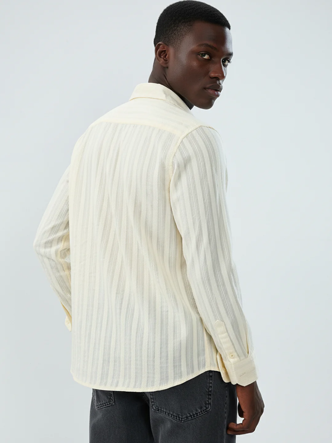 Morning Glow Sunwashed Stripe Shirt - Image 6