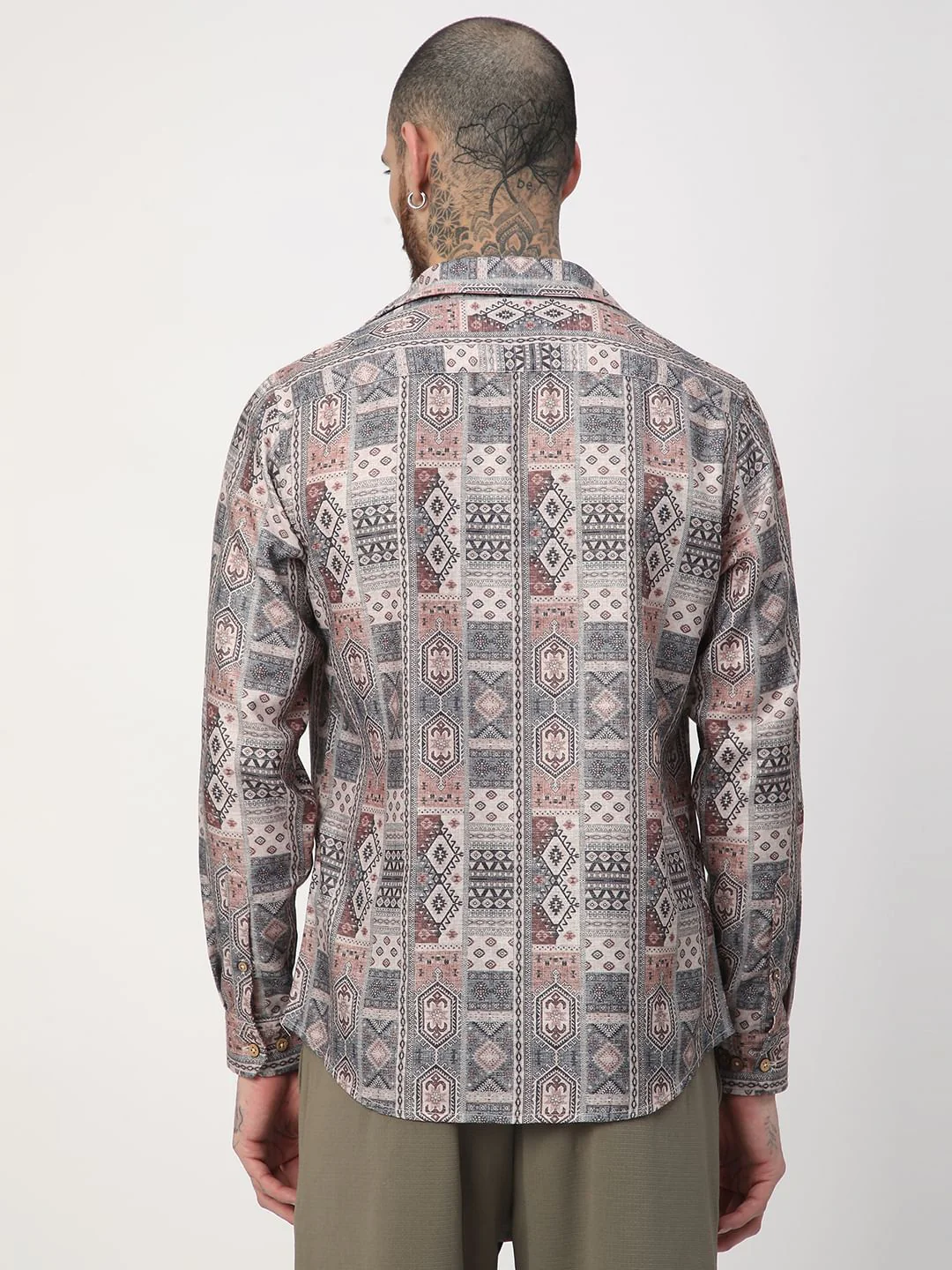 Motifs Printed Multicolour Shirt - Image 6