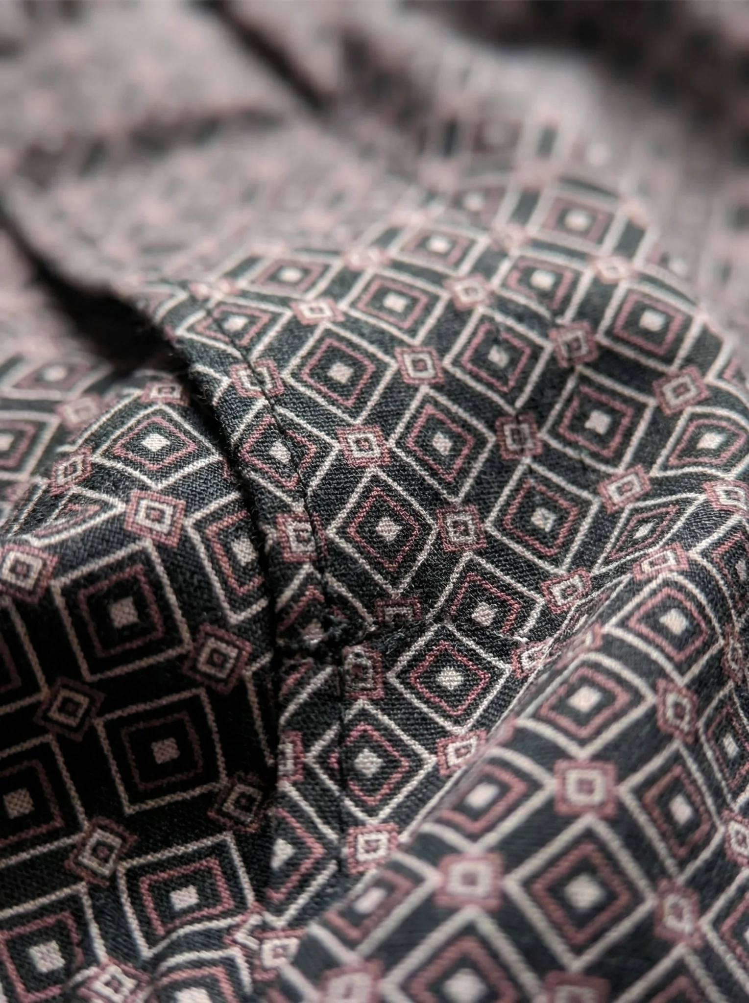 Multicolor Diamond Print & Mist Blue Linear Weave Boxers - Image 11