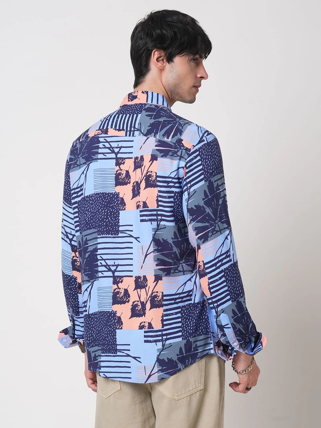 Multicolour Abstract Printed Shirt - Image 8