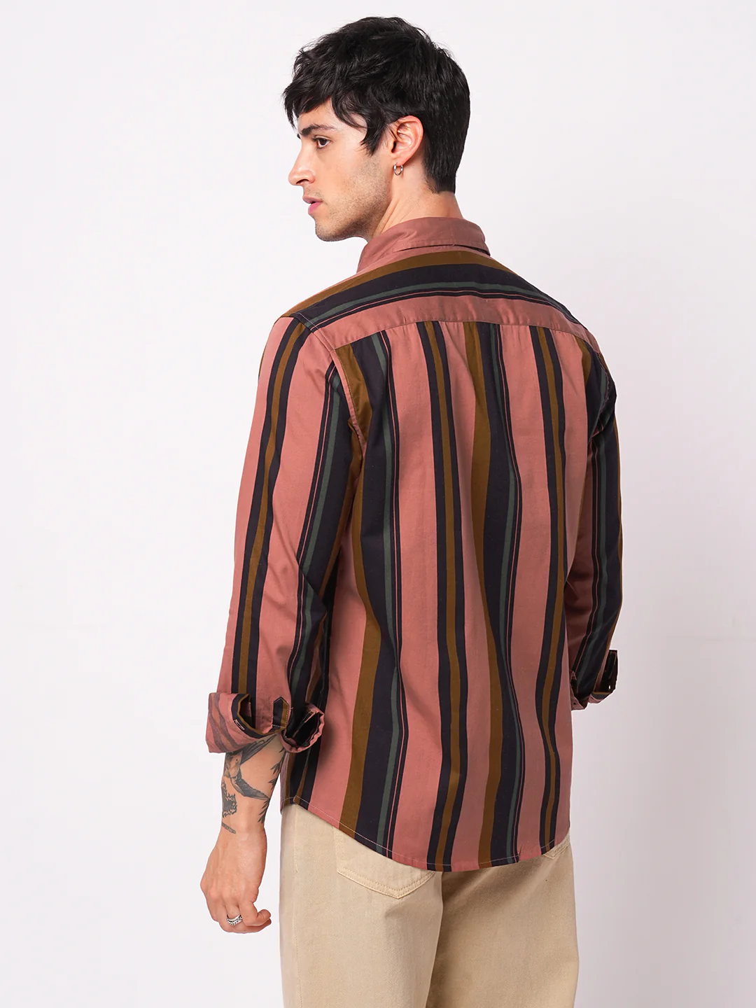Multicolour Awning Striped Shirt - Image 7