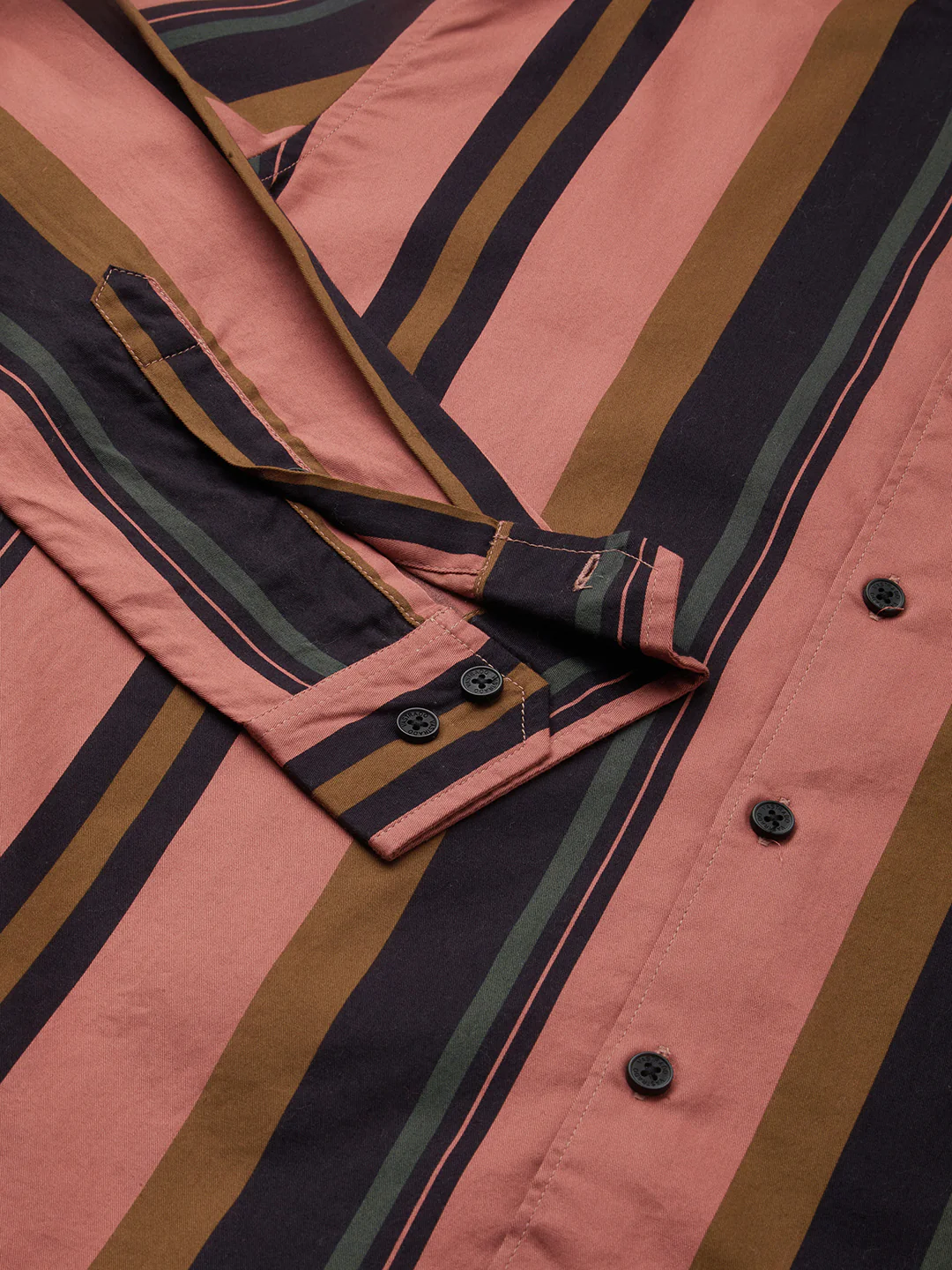 Multicolour Awning Striped Shirt - Image 9