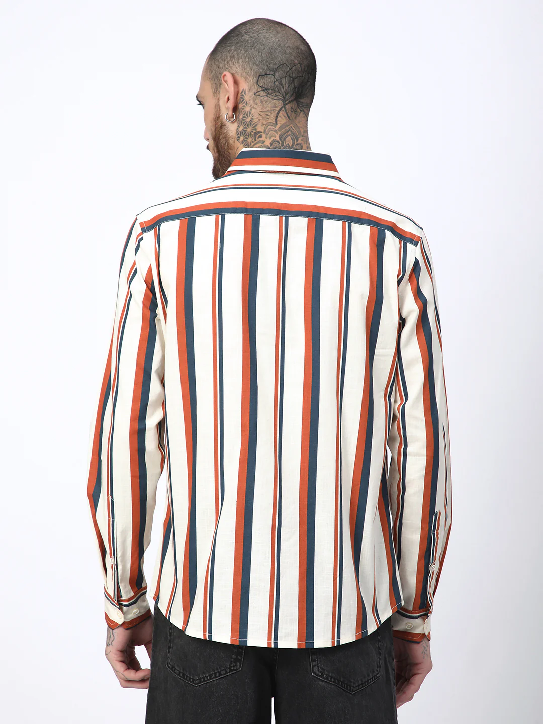 Multicolour Awning Stripes Shirt - Image 6