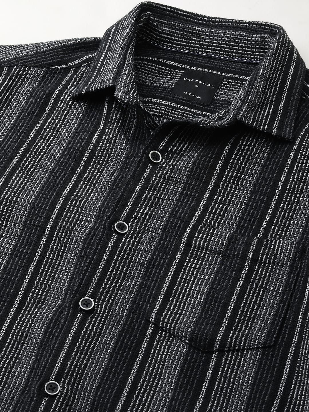 Multicolour Broad Striped Shirt - Image 3