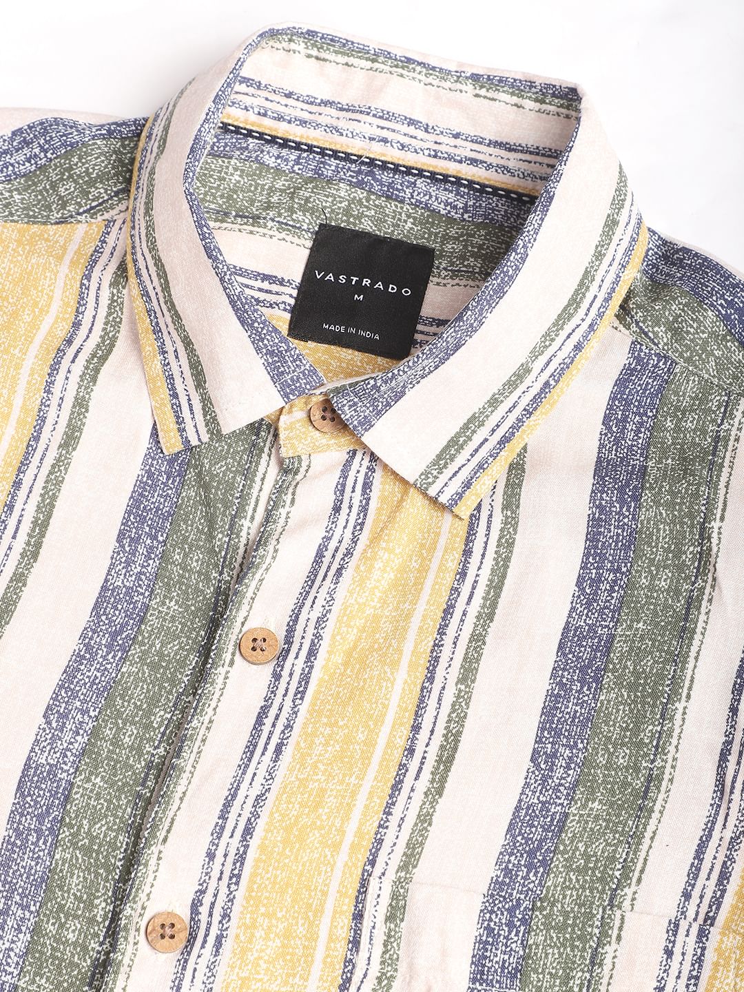 Multicolour Giclée Striped Shirt - Image 3