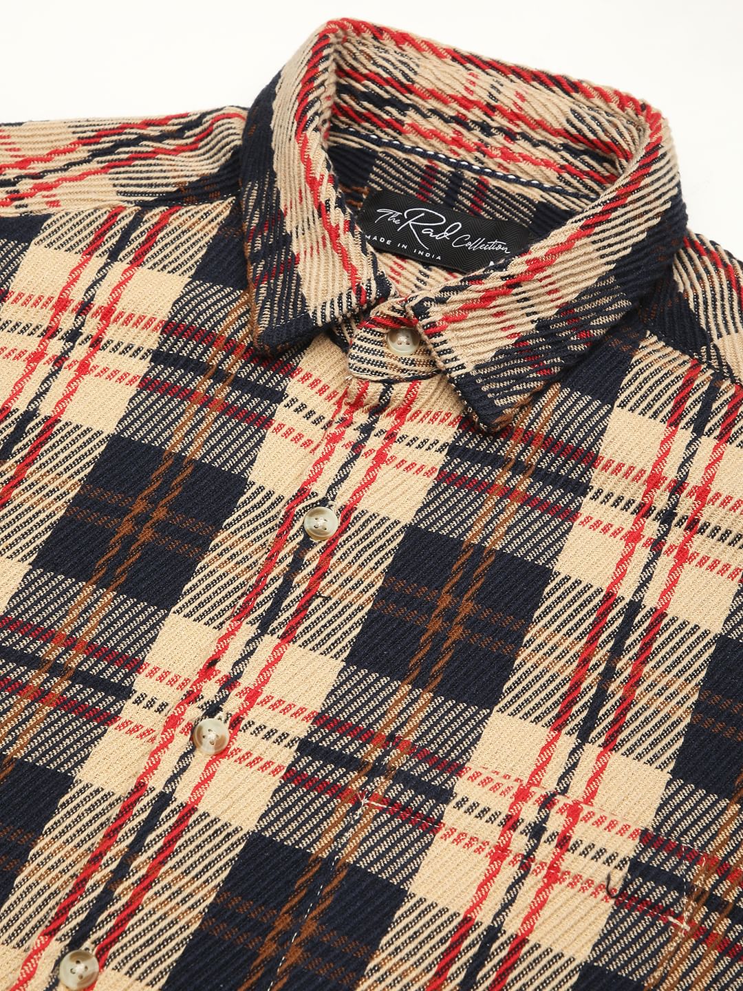 Multicolour Heavy Twill Jacquard Shirt - Image 3
