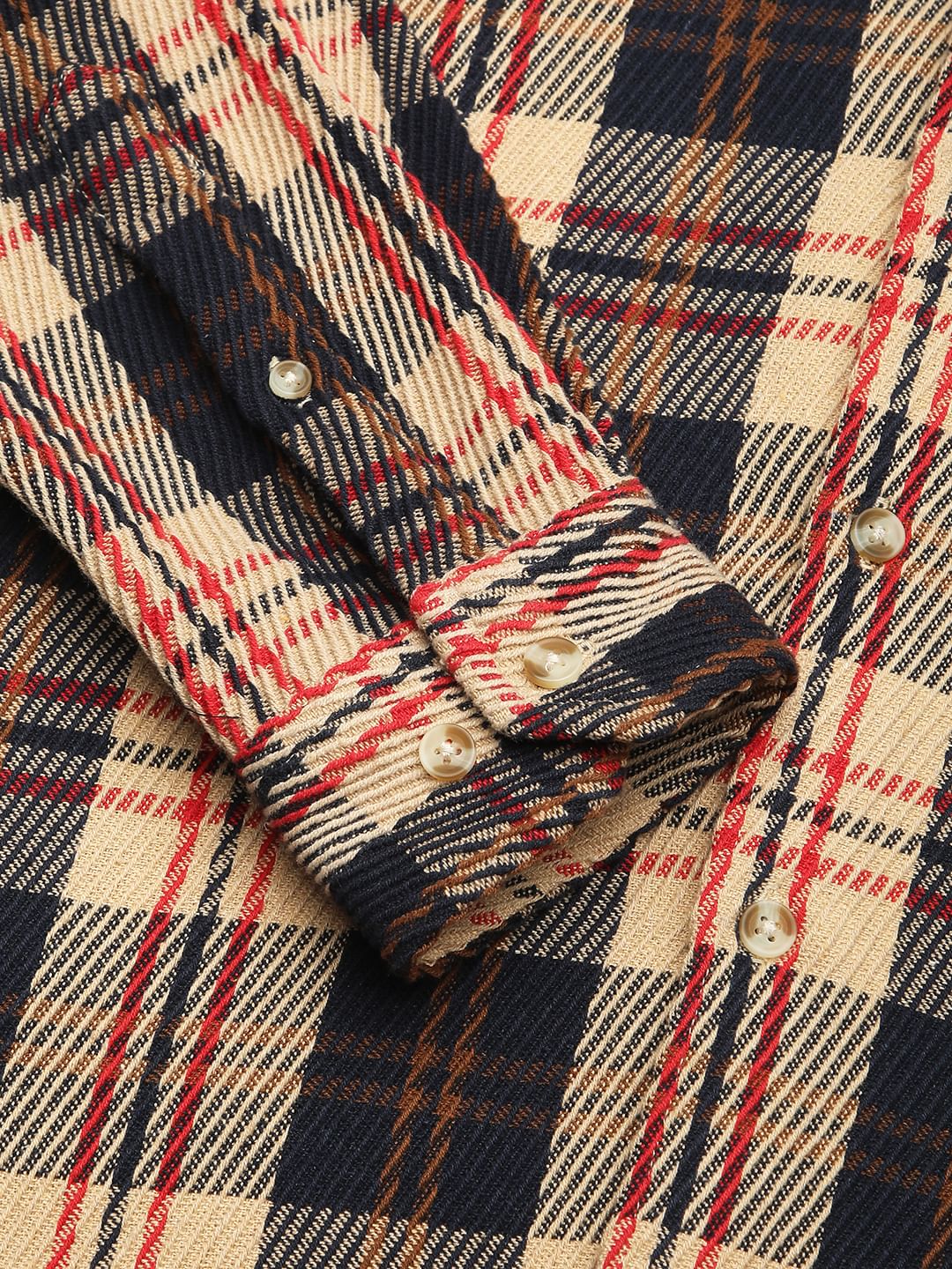 Multicolour Heavy Twill Jacquard Shirt - Image 9