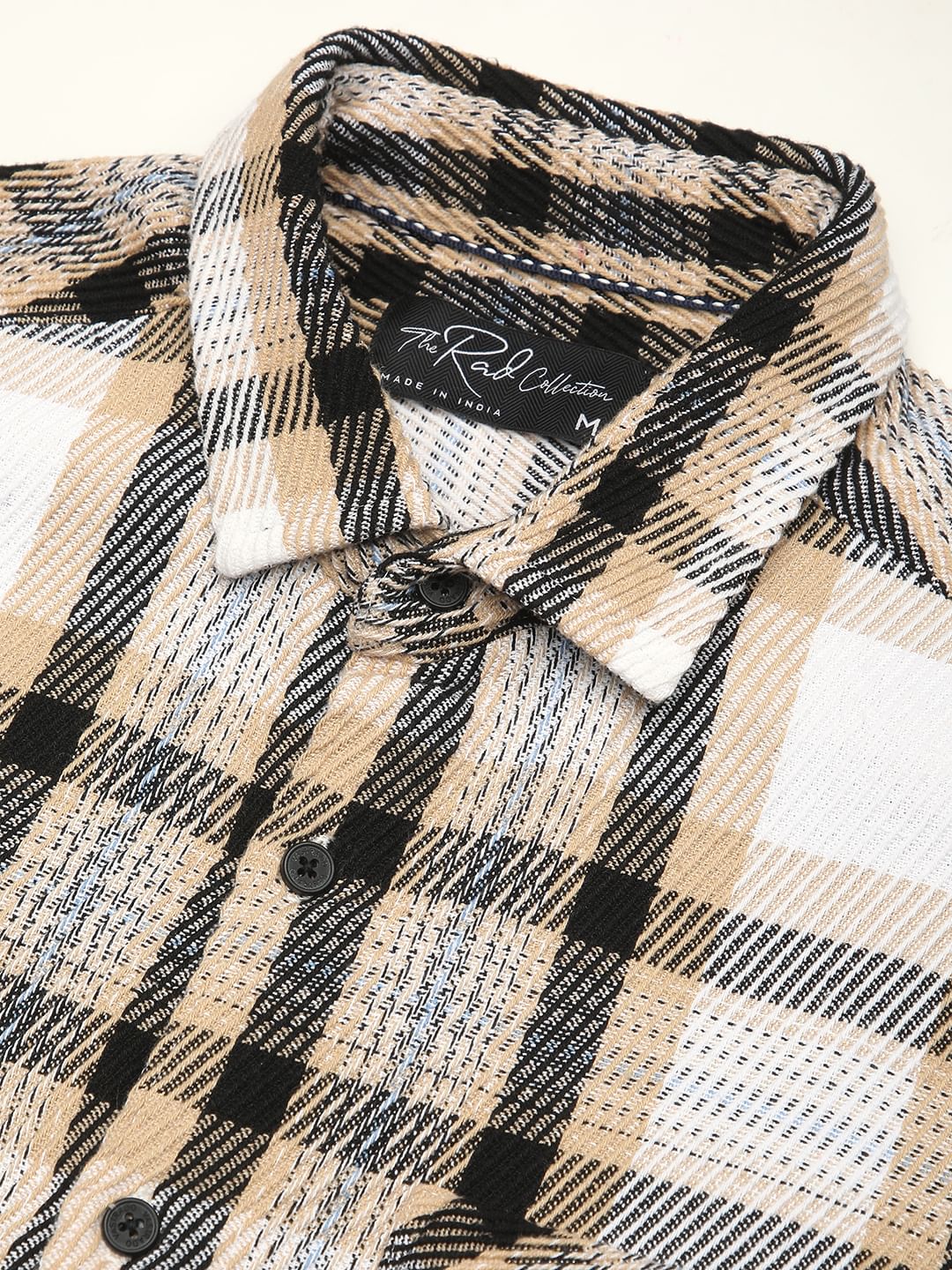 Multicolour Heavy Twill Jacquard Shirt - Image 3