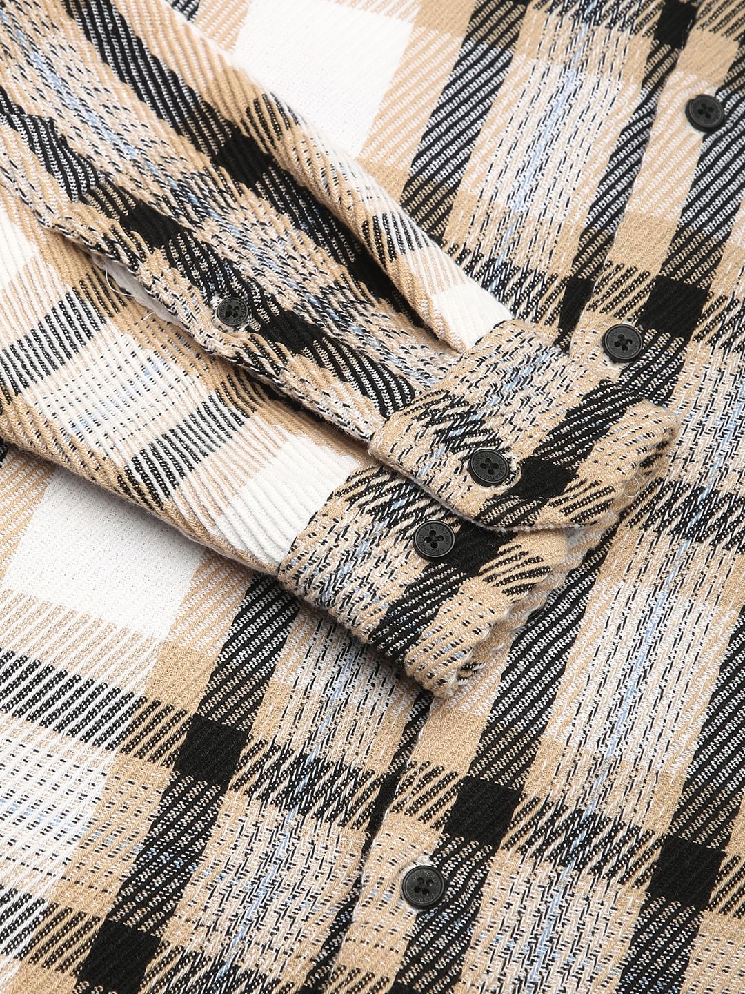 Multicolour Heavy Twill Jacquard Shirt - Image 8