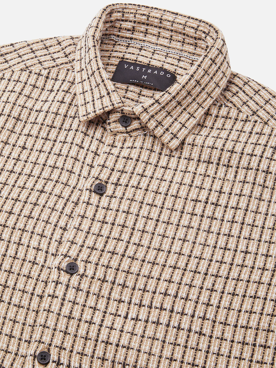 Multicolour Interweaved Checkered Shirt - Image 3