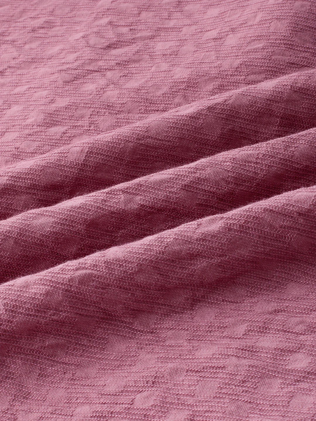 Mystic Pink Block Weave Jacquard Kurta - Image 8