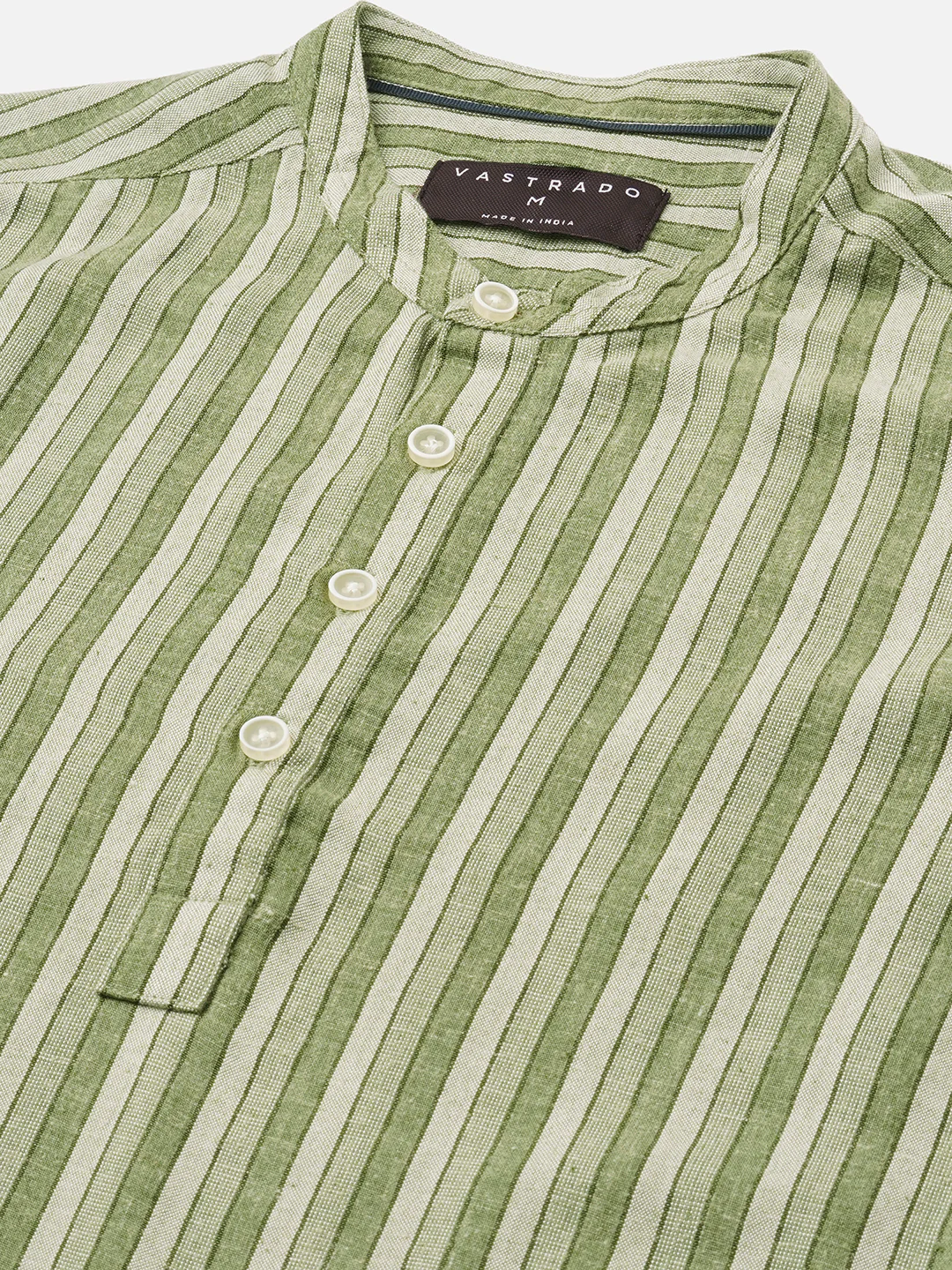 Nature Vibes Awning Stripe Kurta - Image 3