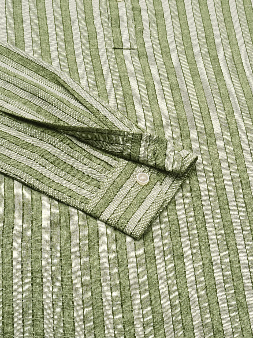 Nature Vibes Awning Stripe Kurta - Image 8