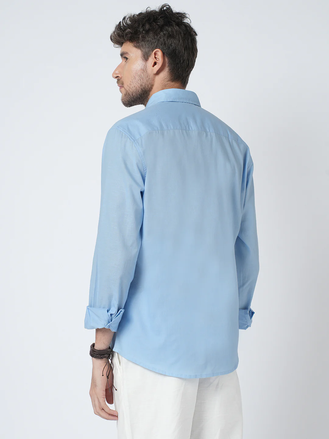 Ocean Mist Slub Shirt - Image 7