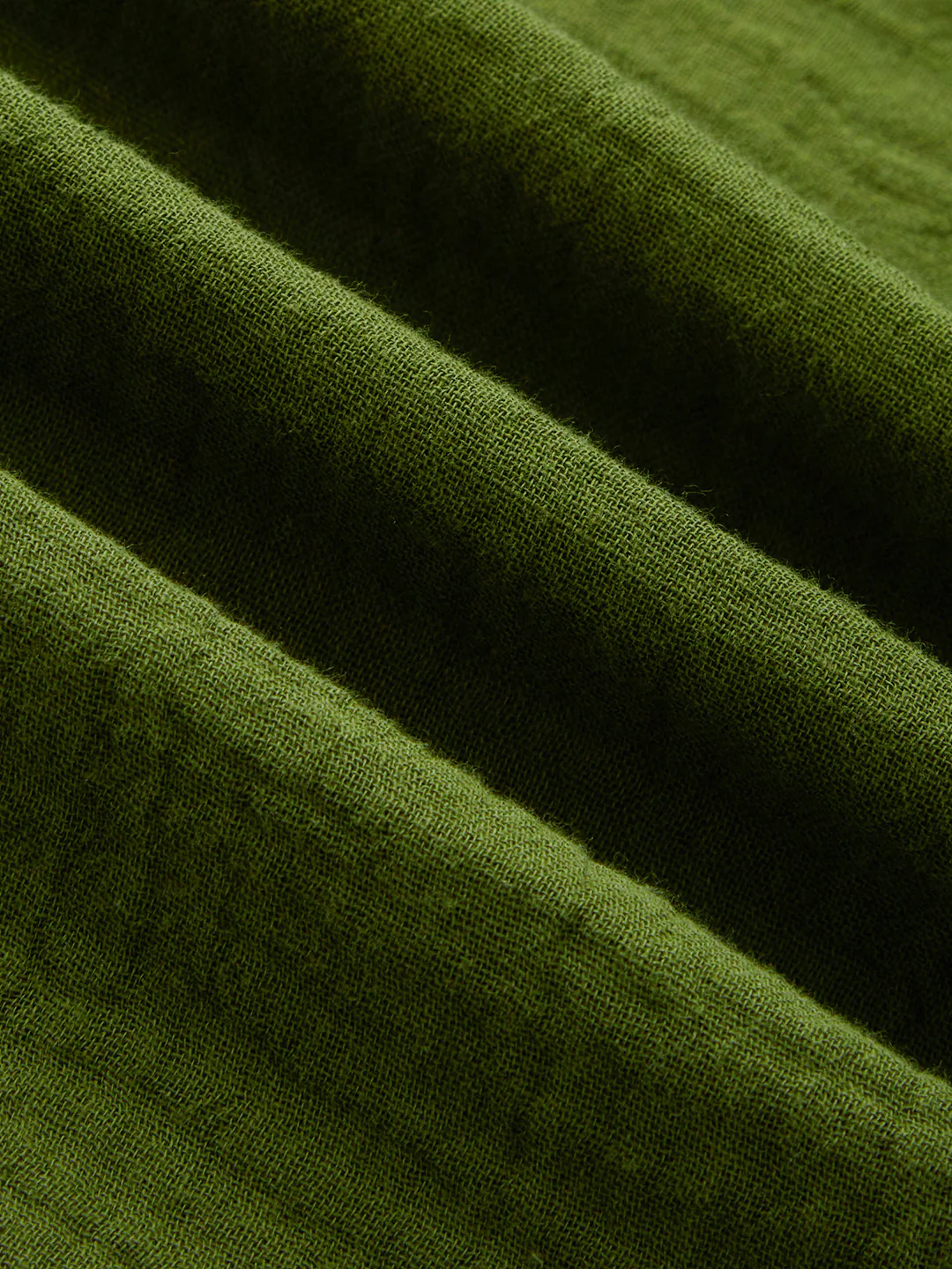 Olive Double Cloth Everyday Shirt - Image 8