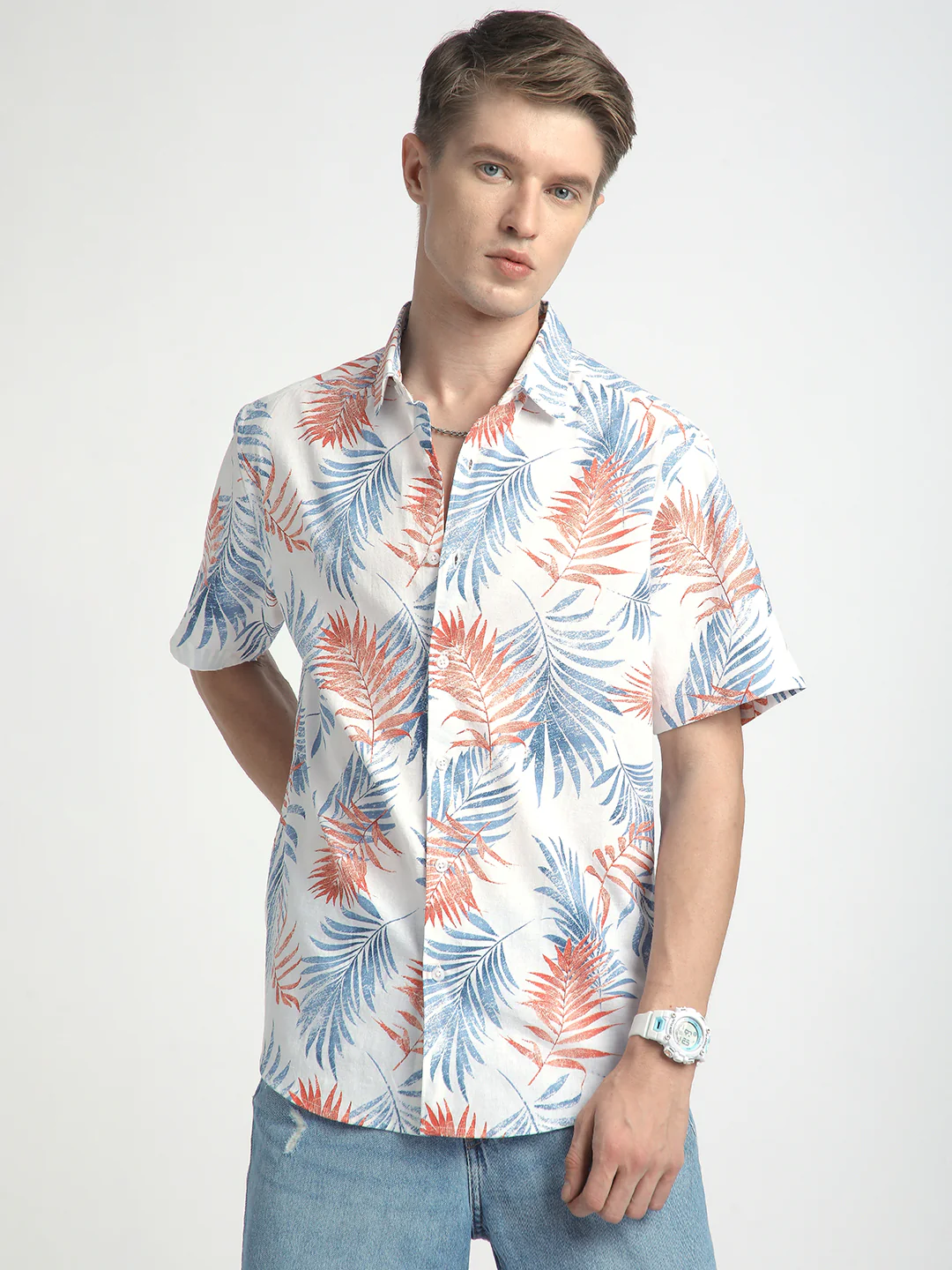 Palm Parade Holiday Shirt - Image 4