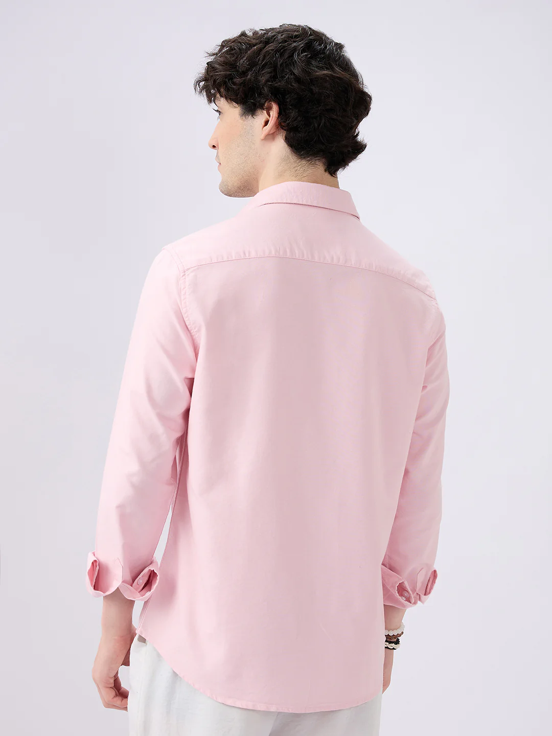Pastel Pink Workday Essential Shirt - Image 6