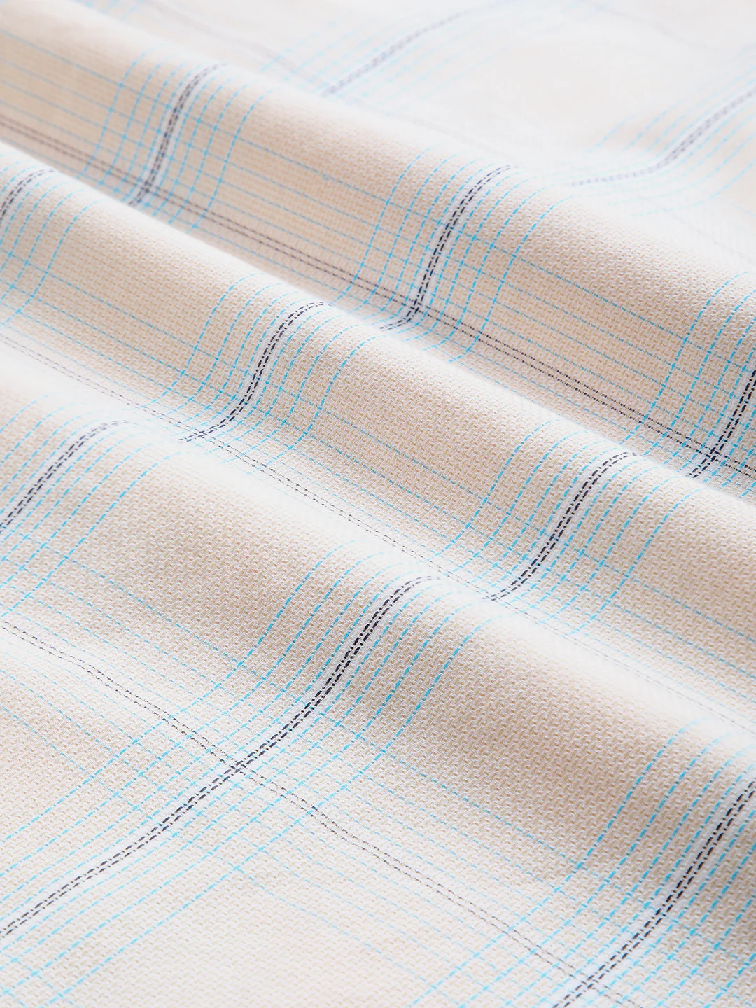 Peach Mist Skyline Checks Shirt - Image 9